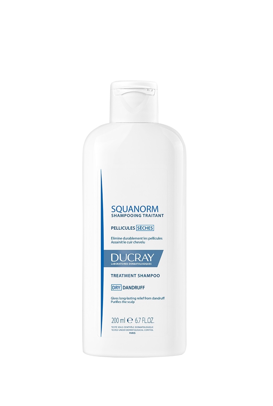 DUCRAY SQUANORM SHAMPOON KUIVALE PEANAHALE 200ML - Tootepilt 