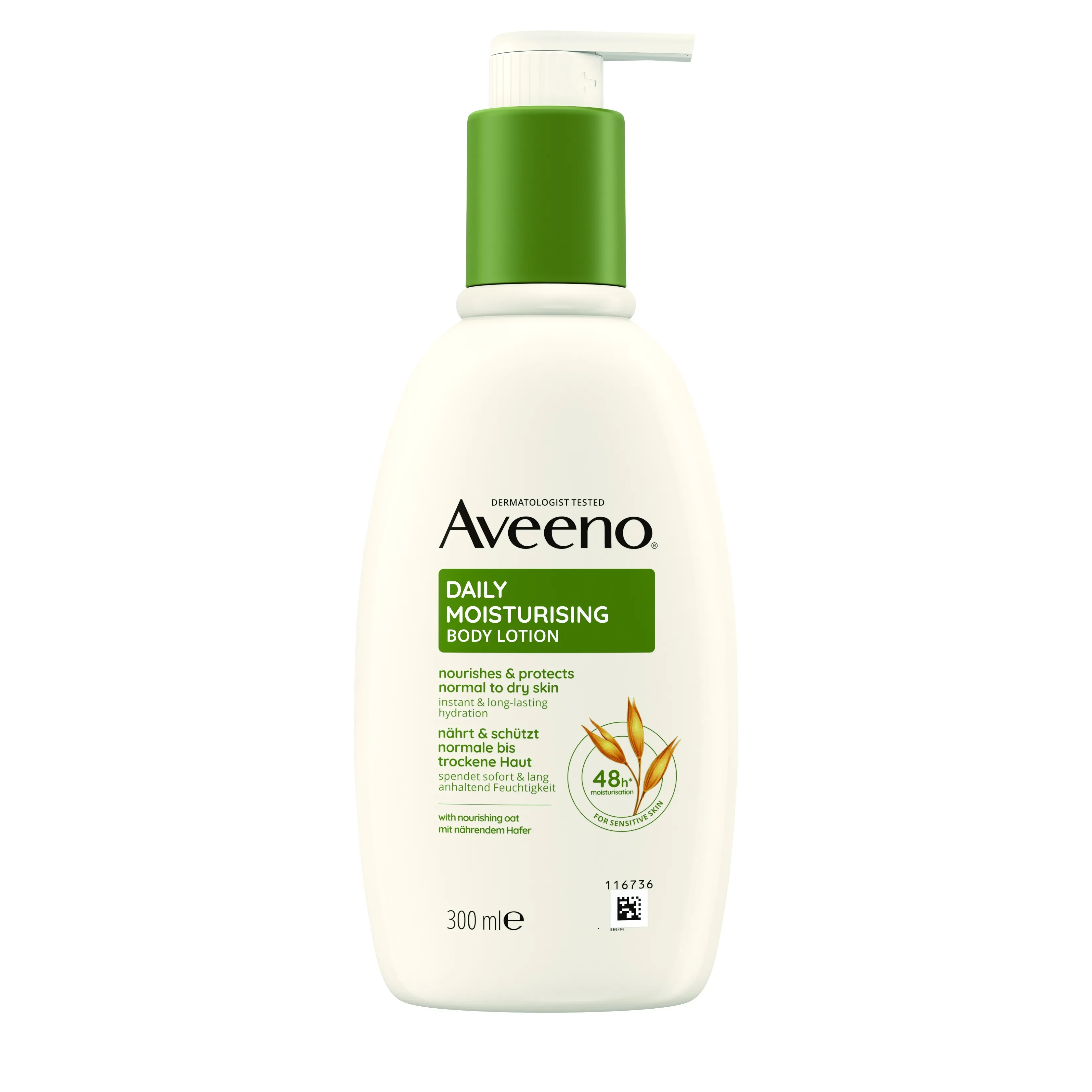 AVEENO DAILY MOISTURISING IHUPIIM 300ML - Tootepilt 