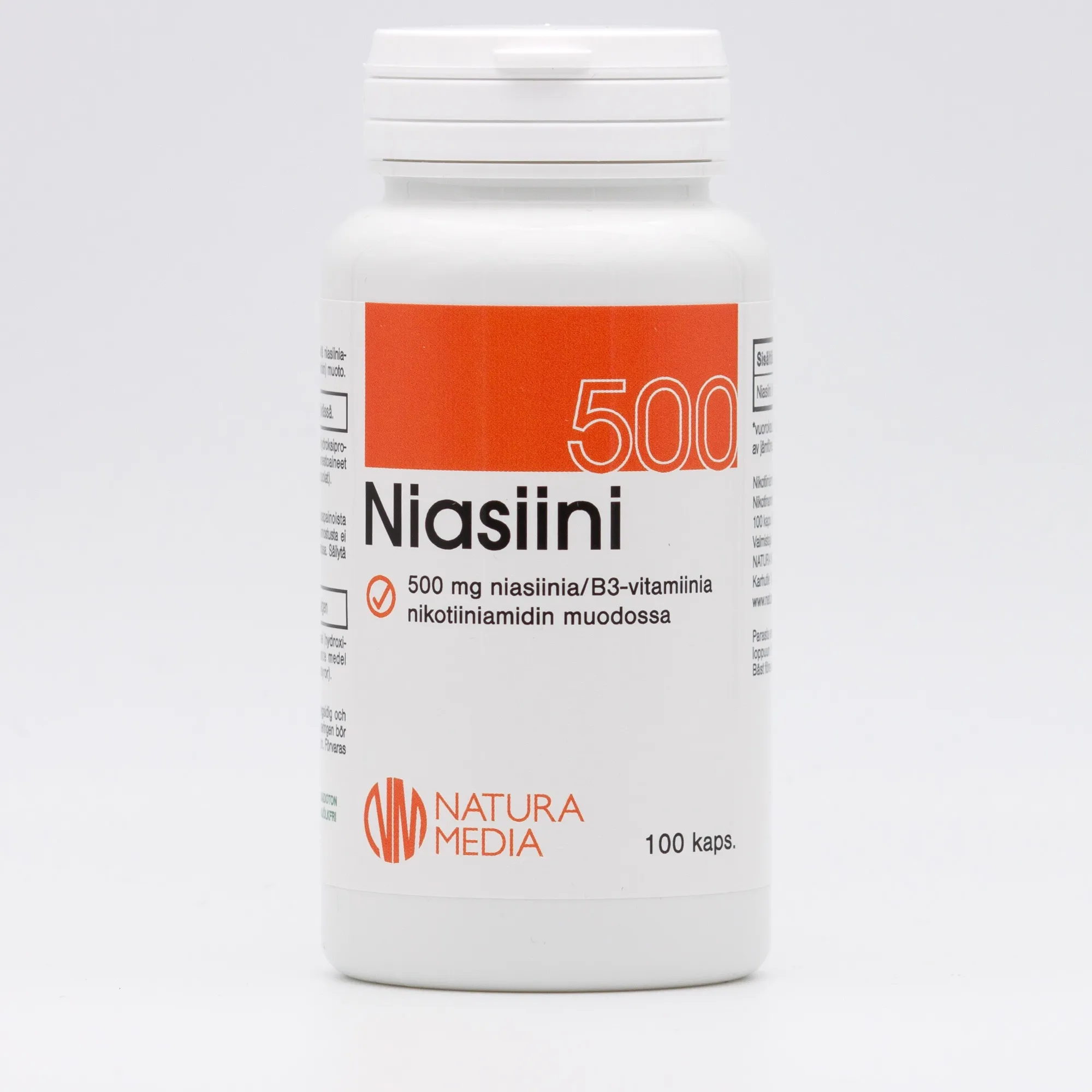 B3 NIKOTIINAMIID KAPSLID 500MG N100 - Tootepilt 