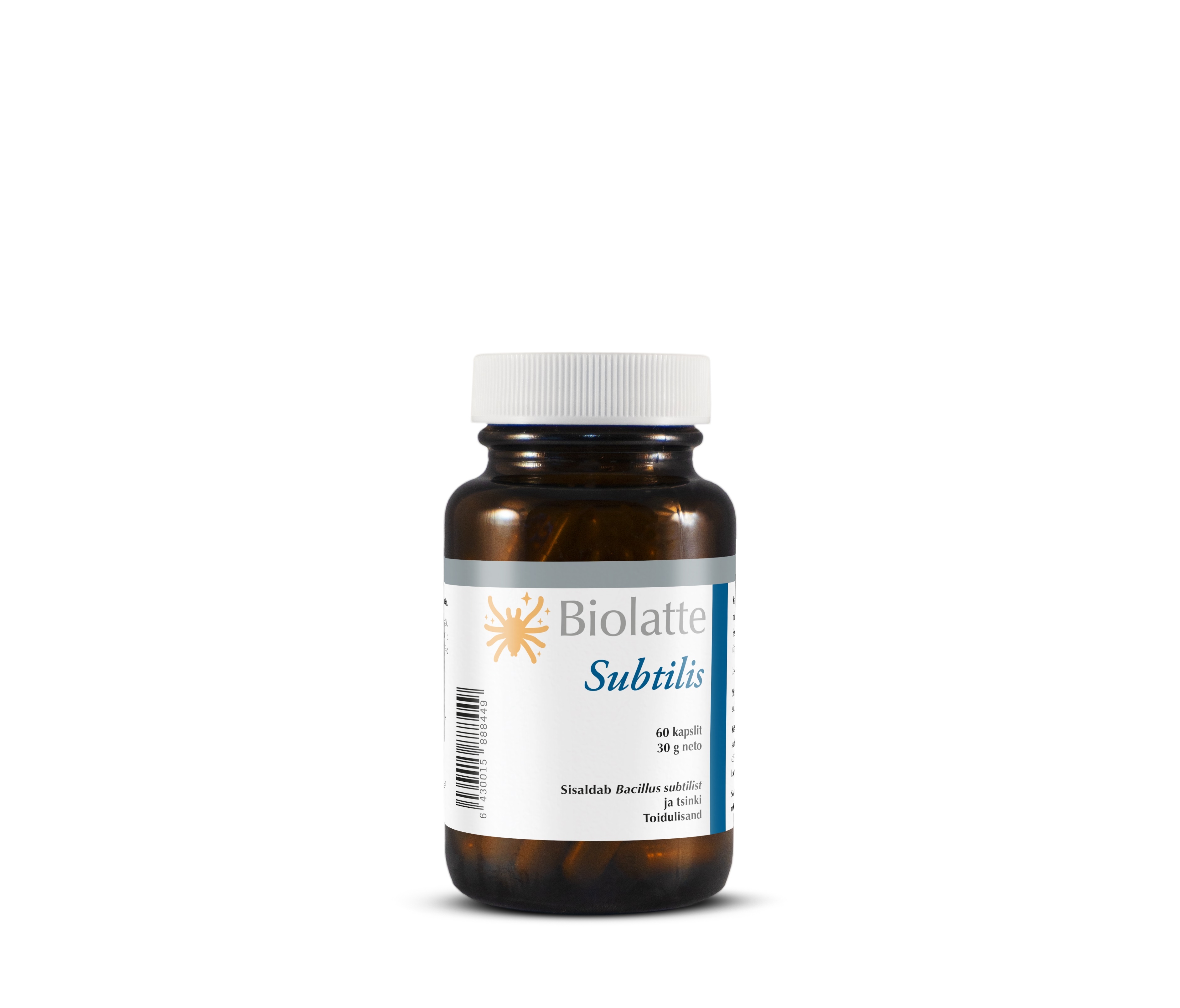 BIOLATTE SUBTILIS KAPSLID N60 - Tootepilt 