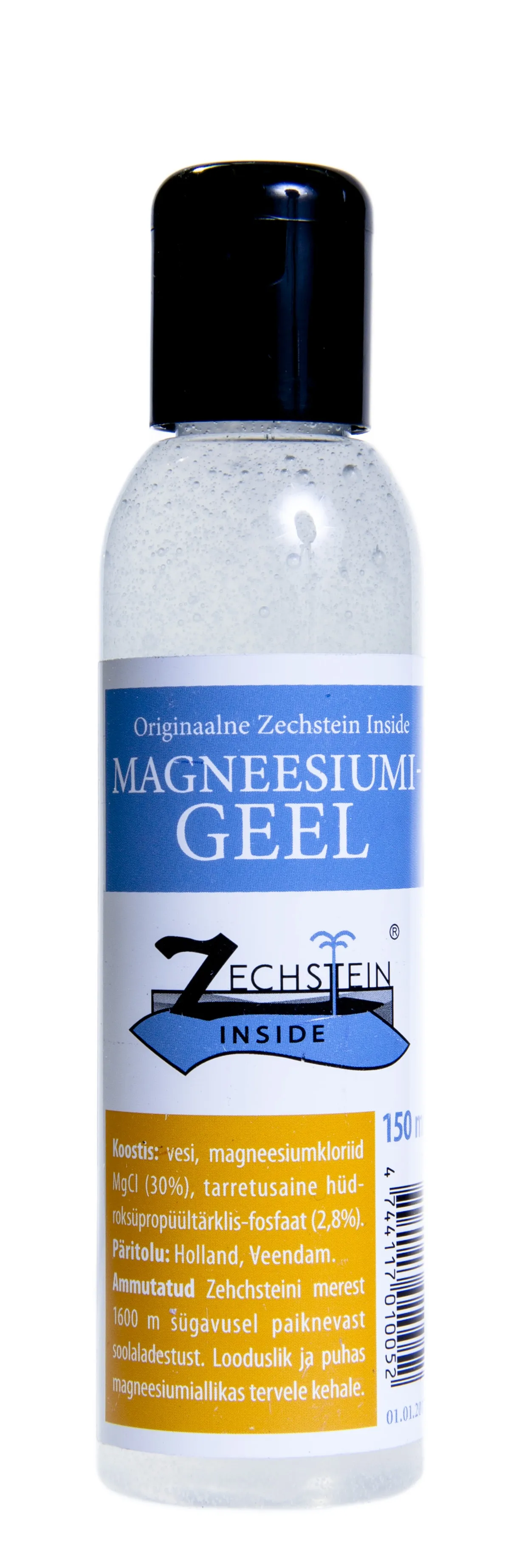 ZECHSTEIN INSIDE MAGNEESIUMIGEEL 150ML - Tootepilt 