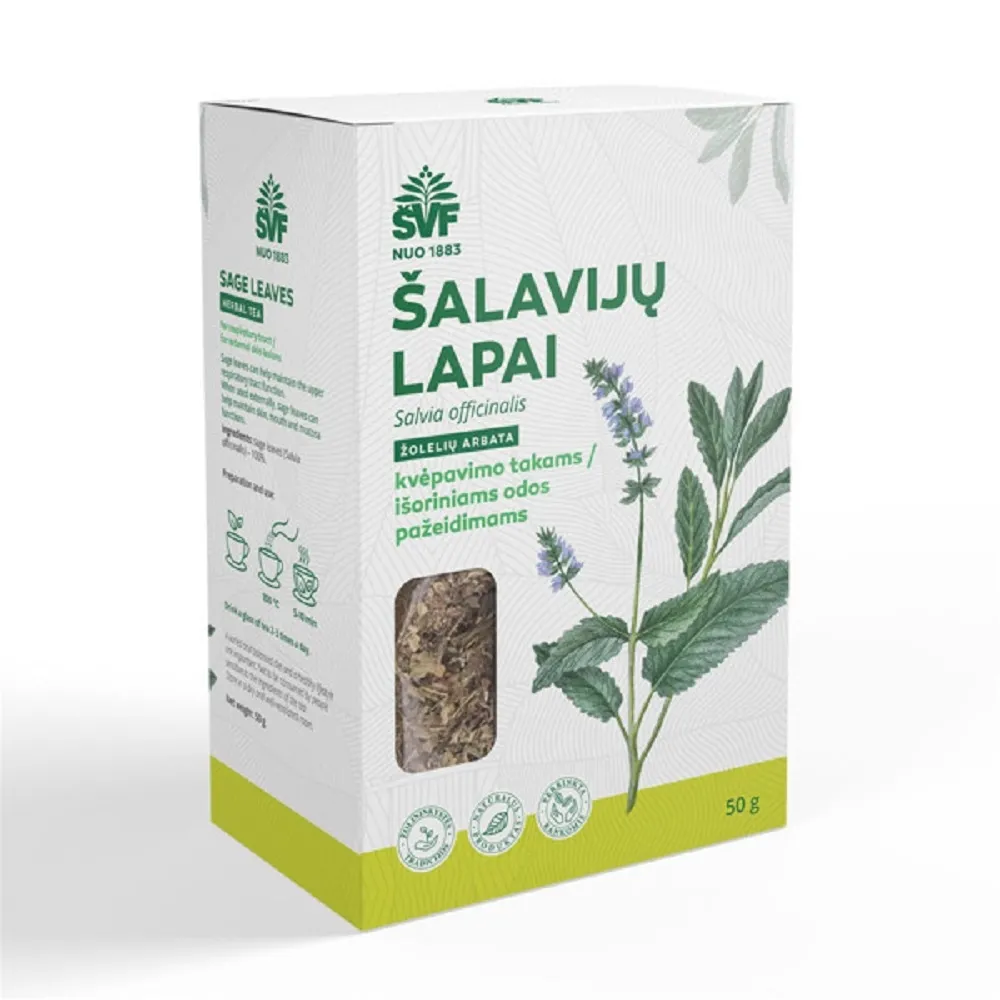 SALVEILEHED (SALVIAE FOLIA) 50G - Tootepilt 