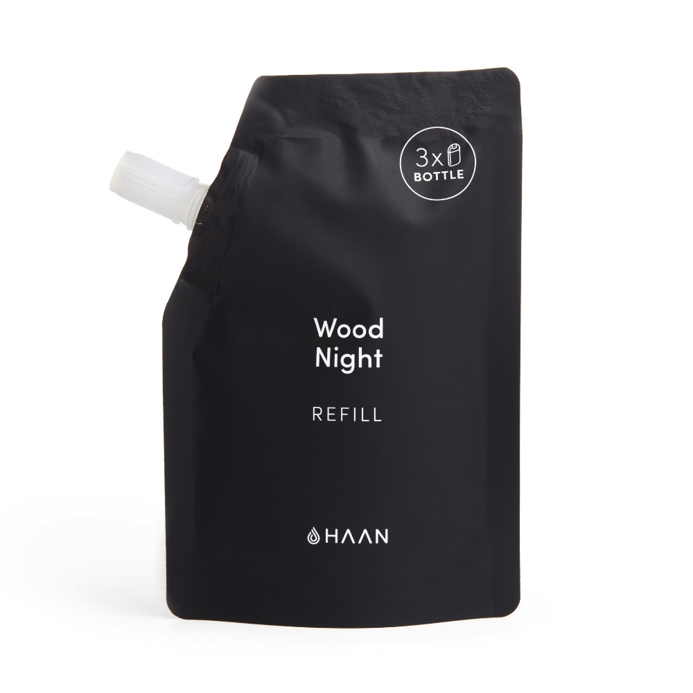 HAAN TÄITEPAKEND DESINFITSEERIMISVAHENDILE WOOD NIGHT 100ML - Tootepilt 