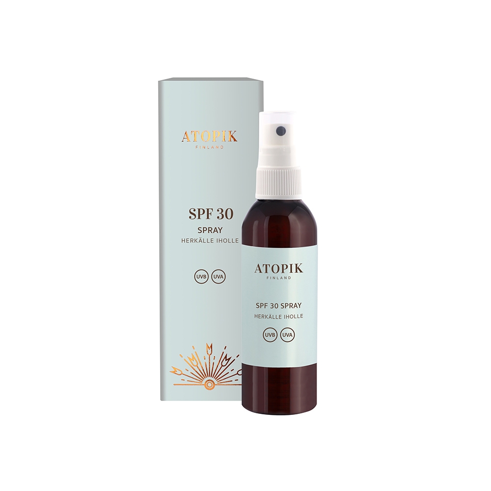ATOPIK PÄIKESEKAITSESPREI SPF30 100ML - Tootepilt 