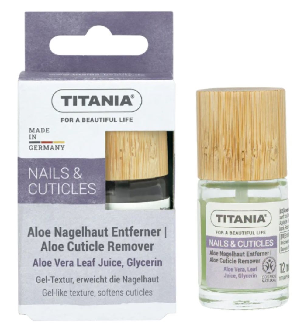 TITANIA KÜÜNENAHKADE EEMALDAJA AALOEGA 12ML - Tootepilt 