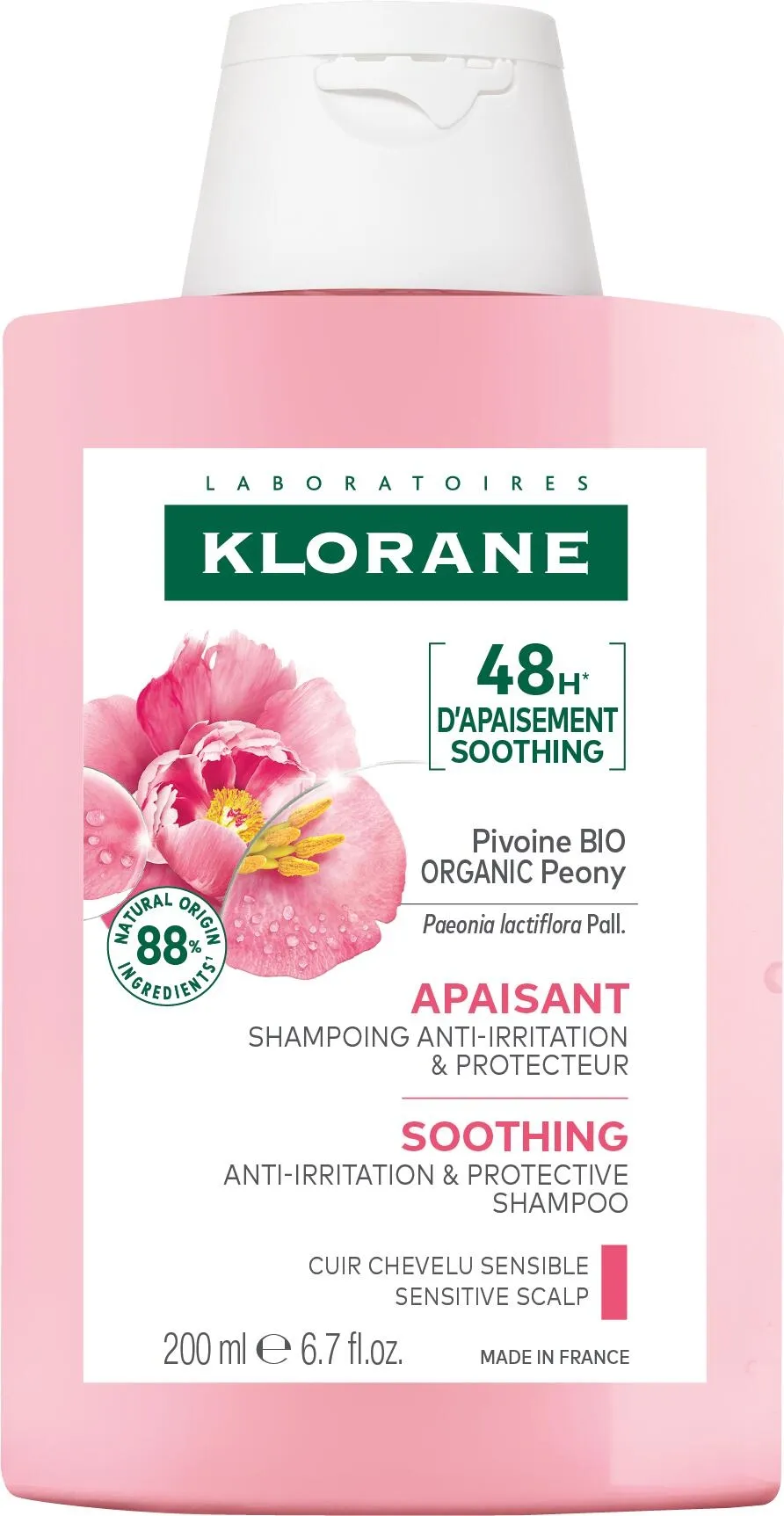 KLORANE SHAMPOON POJENGI RAHUSTAV 200ML - Tootepilt 