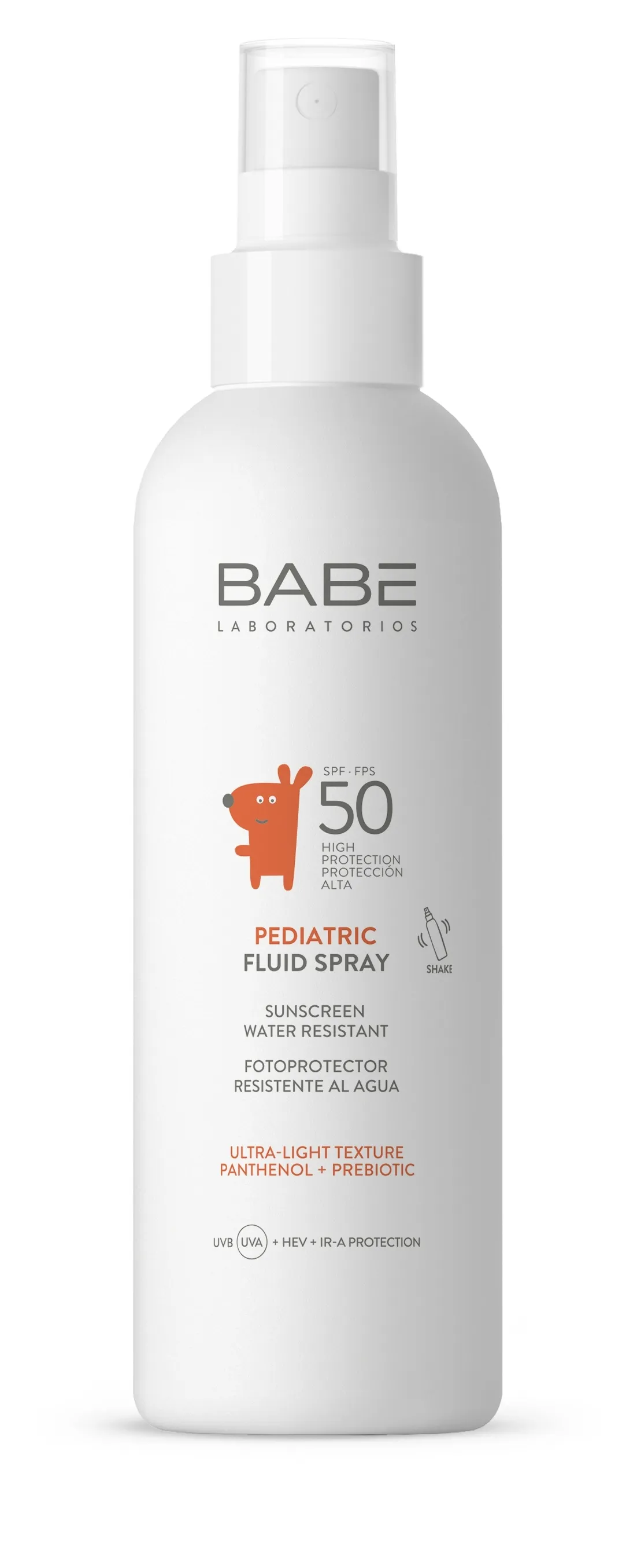 BABE PEDIATRIC PÄIKESEKAITSE FLUID SPREI SPF50 200ML - Tootepilt 3