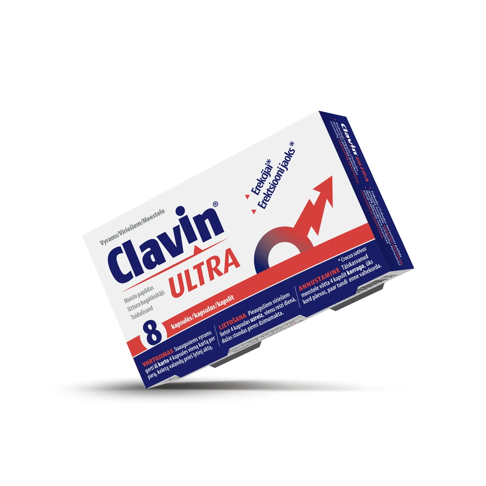 CLAVIN ULTRA KAPSLID MEESTELE N8 - Tootepilt 
