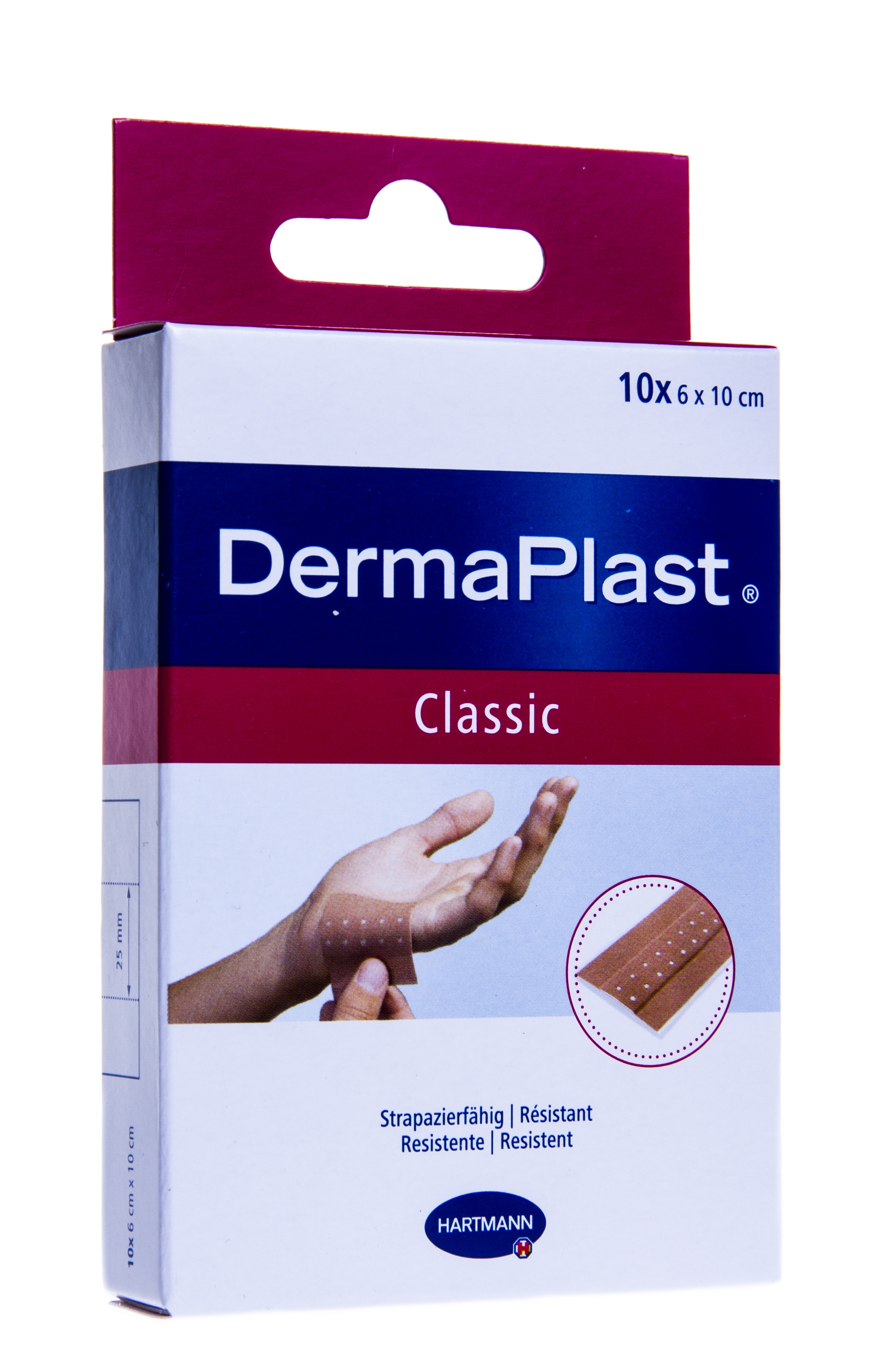 DERMAPLAST PLAASTRID CLASSIC 6X10CM N10 - Tootepilt 