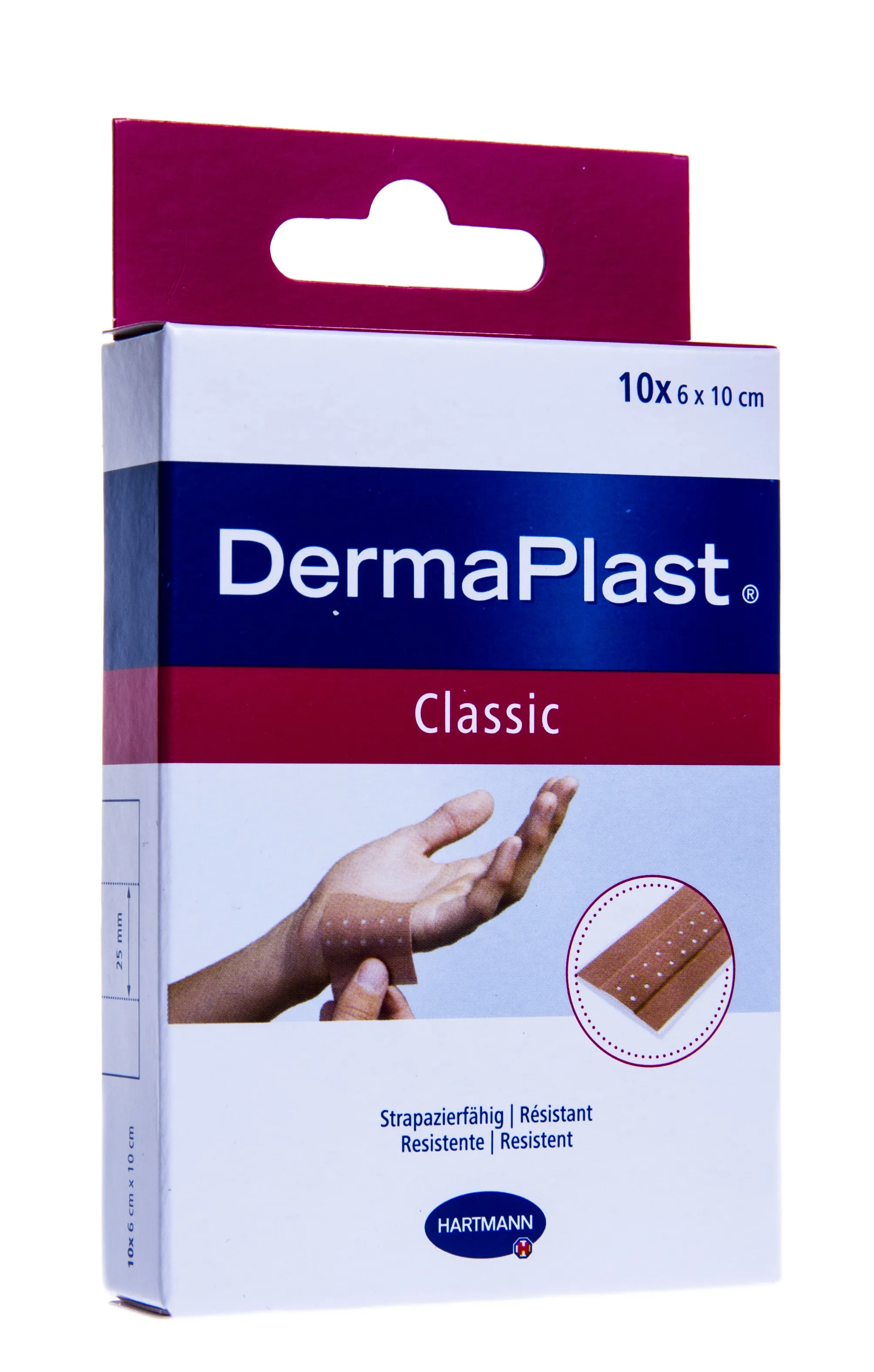 DERMAPLAST PLAASTRID CLASSIC 6X10CM N10 - Tootepilt 