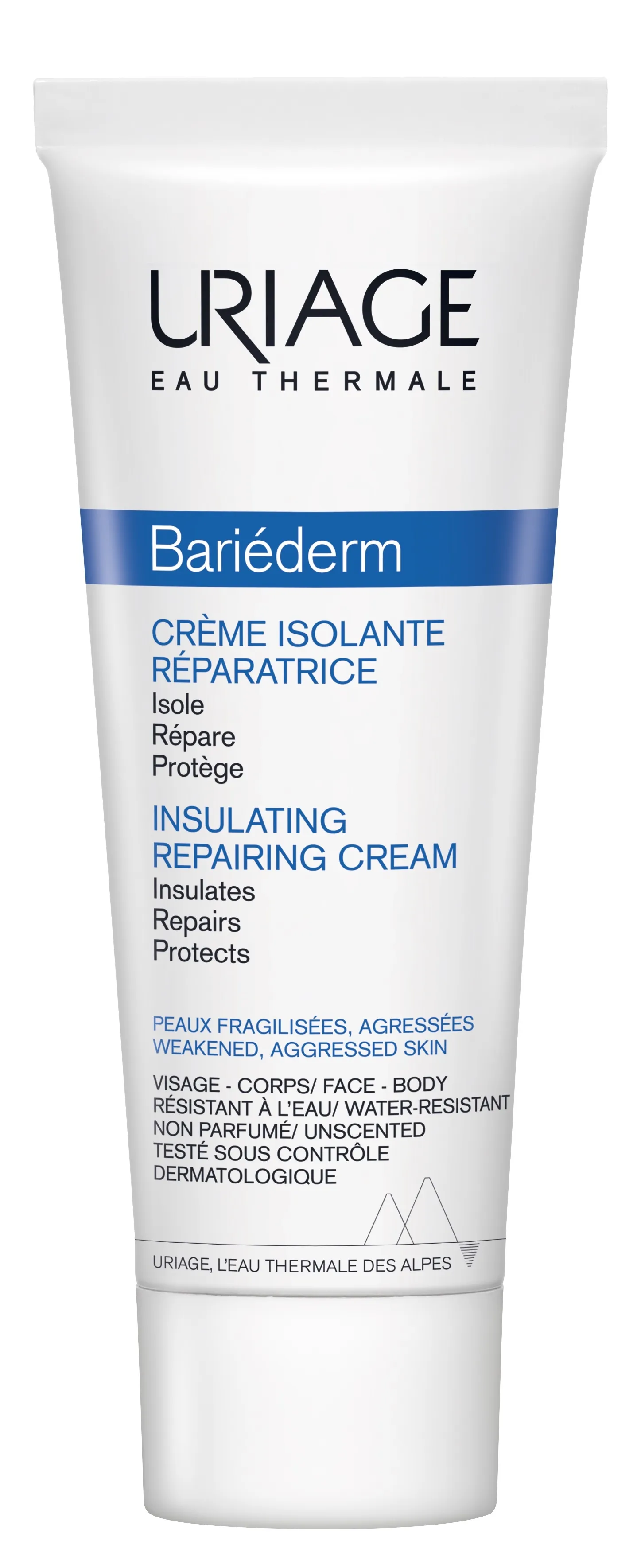 URIAGE BARIEDERM KREEM NÄOLE JA KEHALE TAASTAV 75ML - Tootepilt 