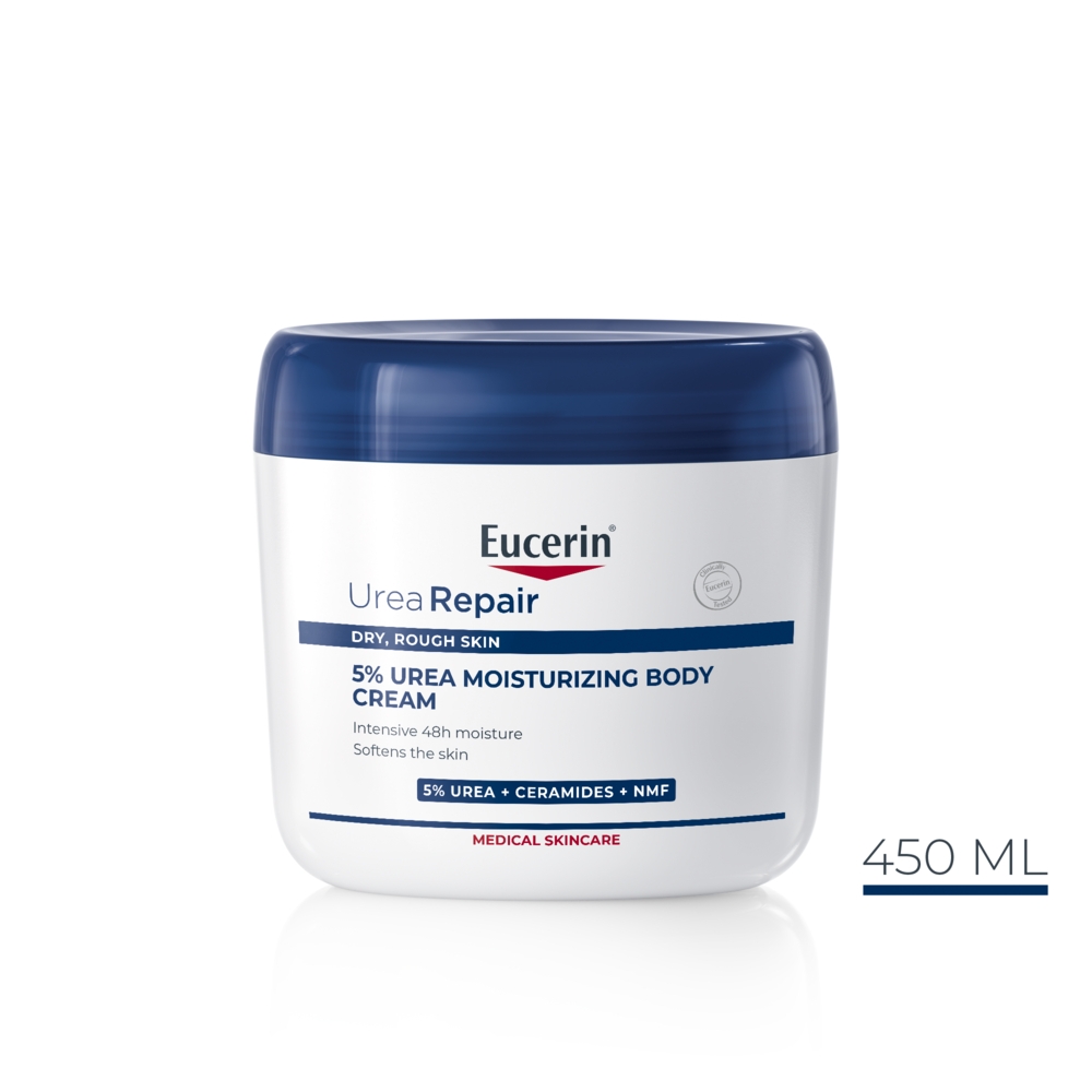 EUCERIN UREAREPAIR KEHAKREEM KUIVALE NAHALE 5% UREA 450ML - Tootepilt 