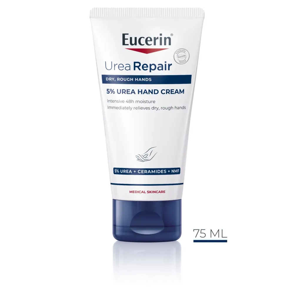 EUCERIN UREAREPAIR KÄTEKREEM 5% UREA 75ML - Tootepilt 