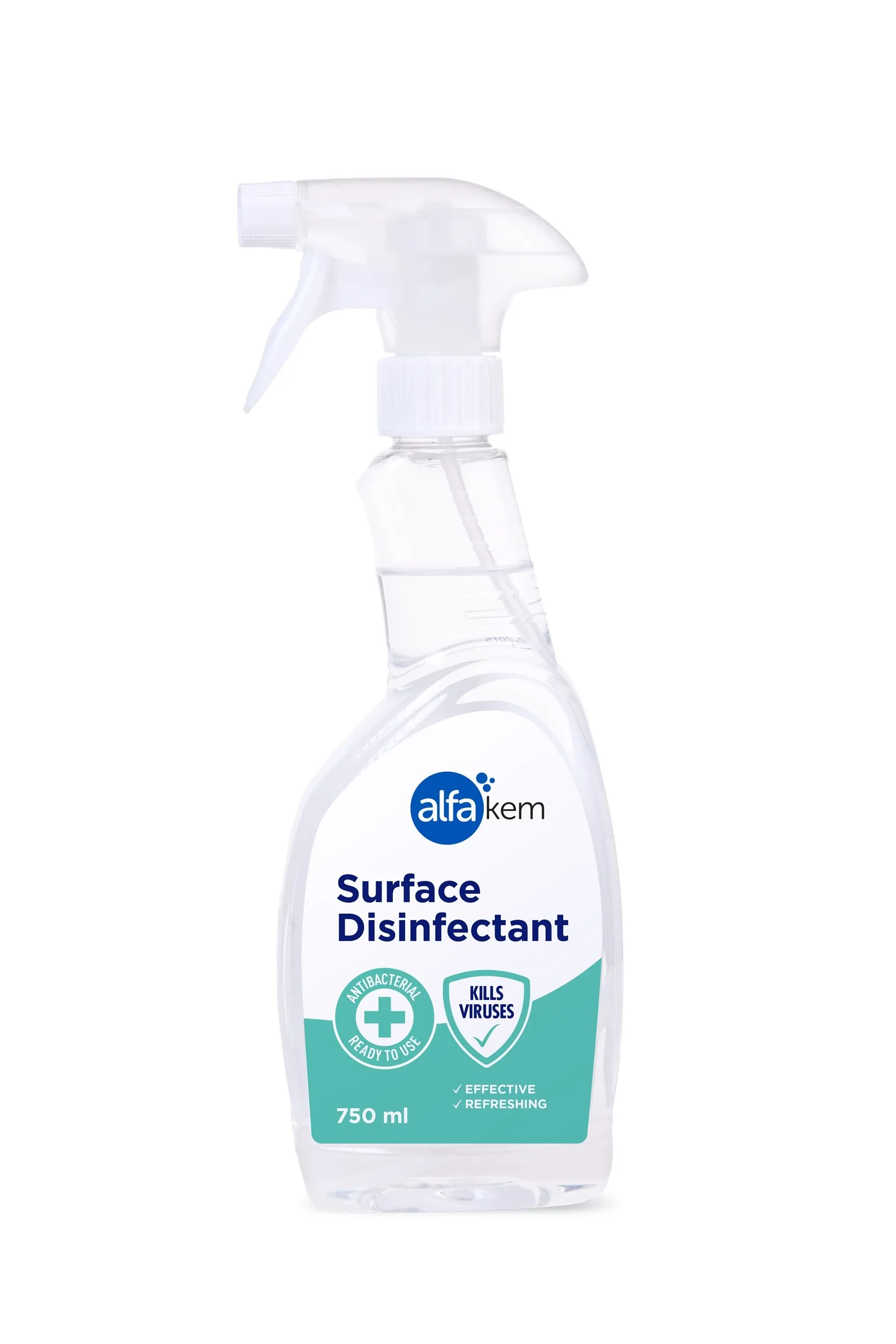ALFA KEM PINDADE DESINFITSEERIMISVAHEND 750ML PIHUSTIGA - Tootepilt 