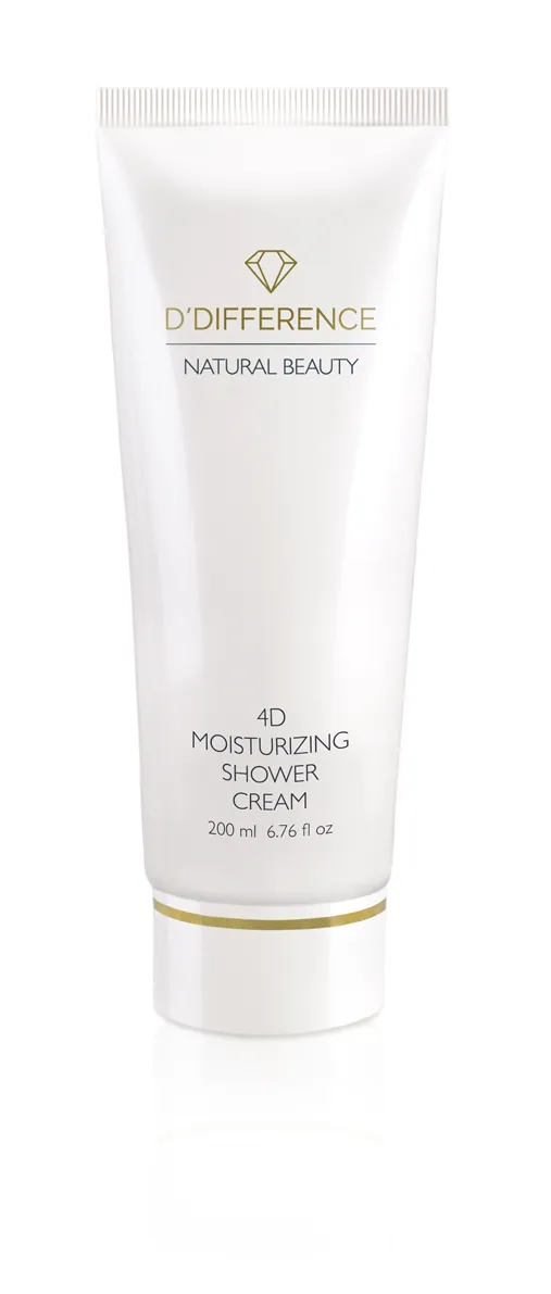 D`DIFFERENCE NATURAL BEAUTY 4D DUSHIKREEM NIISUTAV 200ML - Tootepilt 