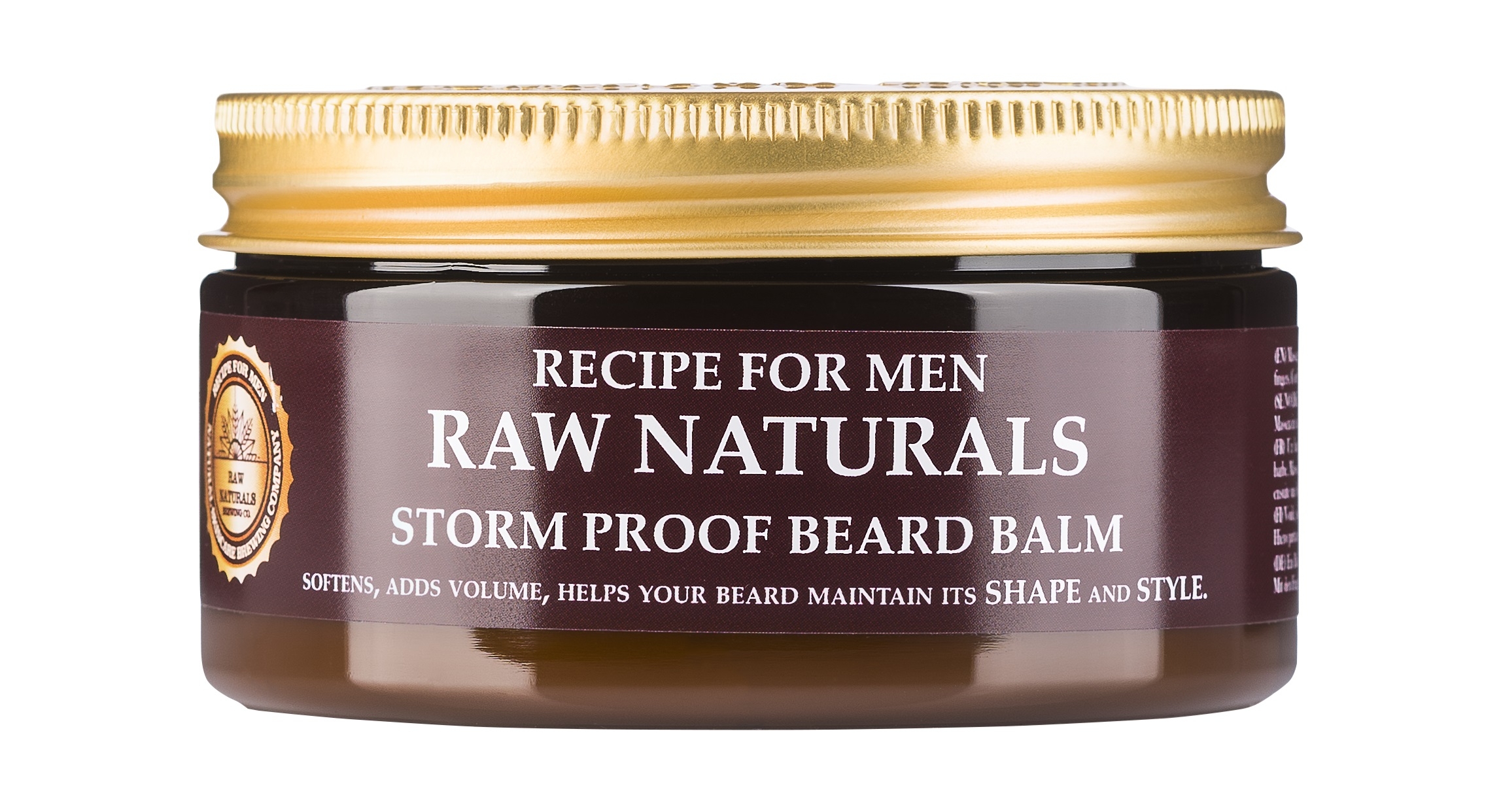RECIPE FOR MEN RAW NATURALS VIIMISTLUSPALSAM HABEMELE 100ML - Tootepilt 