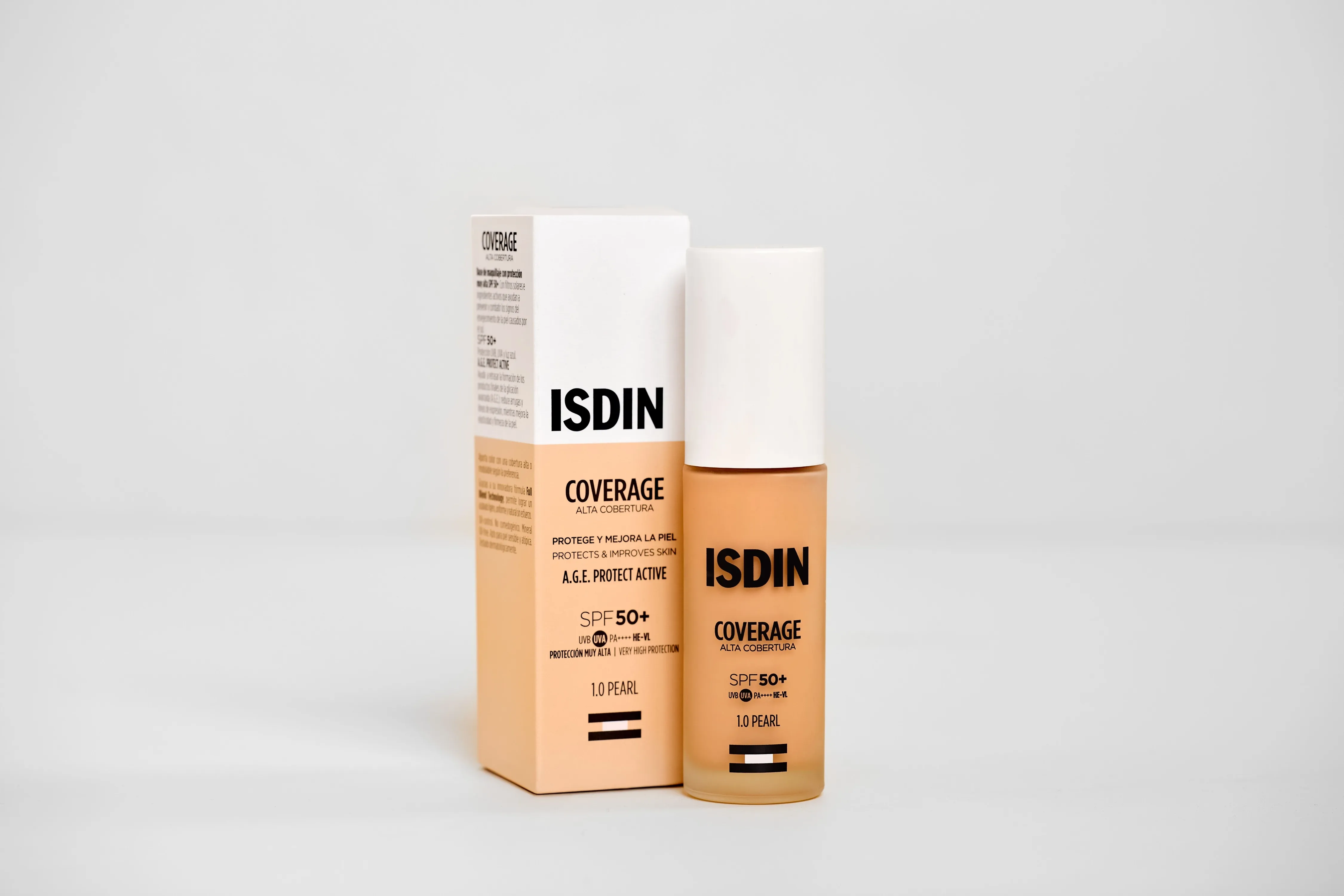 ISDIN JUMESTUSKREEM COVERAGE SPF50+ 30G 1.0 PEARL - Tootepilt 7