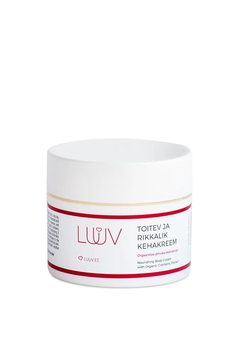 LUUV KEHAKREEM TOITEV ORGAANILISE JÕHVIKAGA 200ML - Tootepilt 