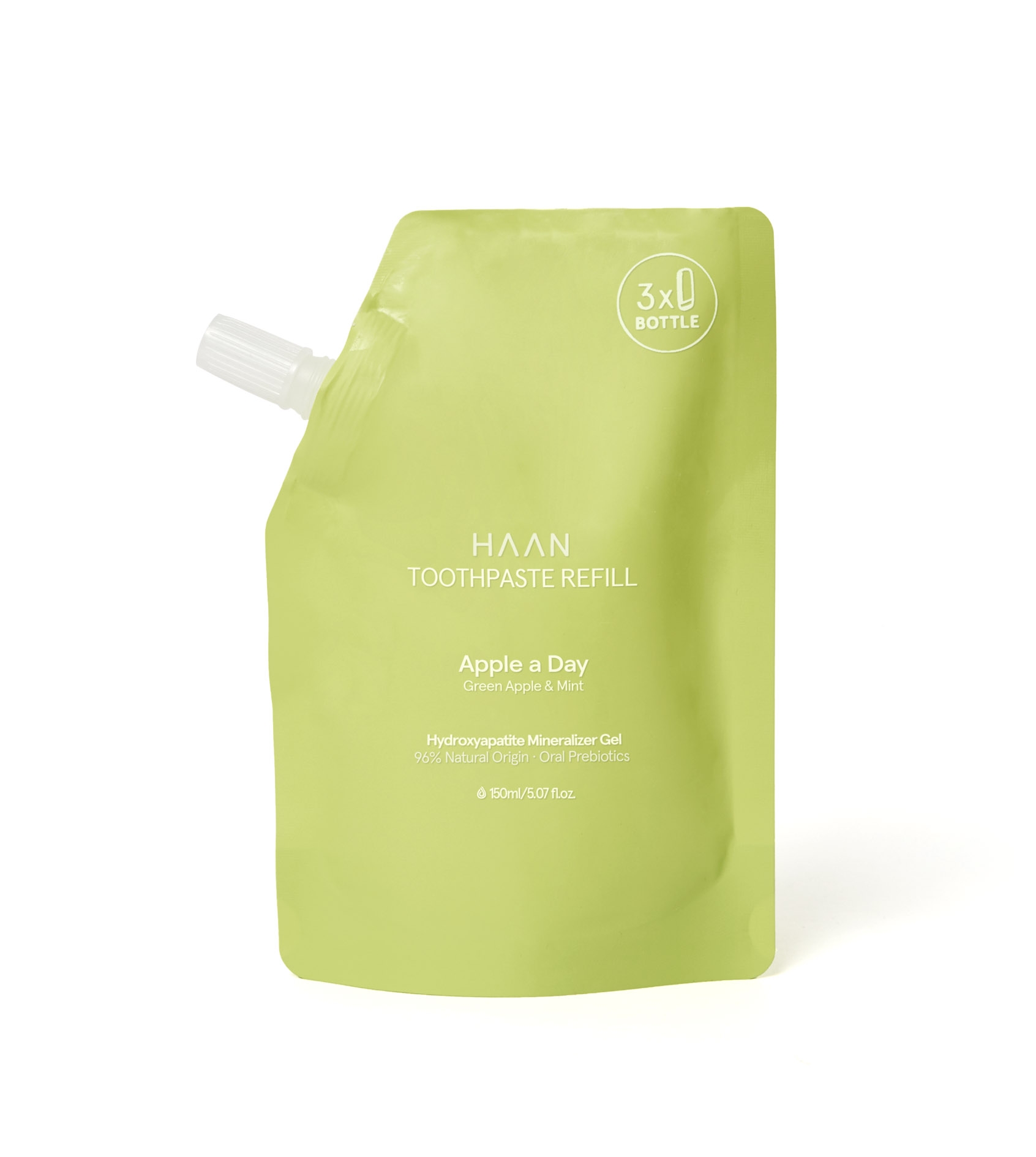 HAAN HAMBAPASTA TÄITEPAKEND APPLE A DAY 150ML - Tootepilt 