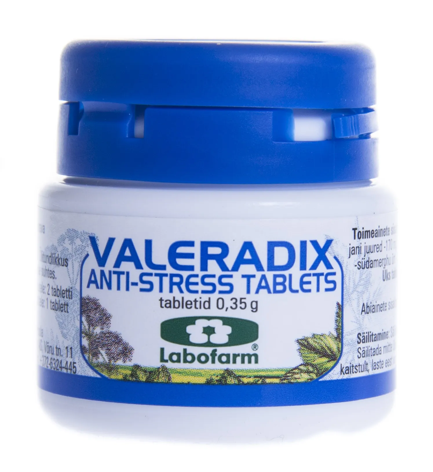 VALERADIX ANTI-STRESS TBL N20 - Tootepilt 