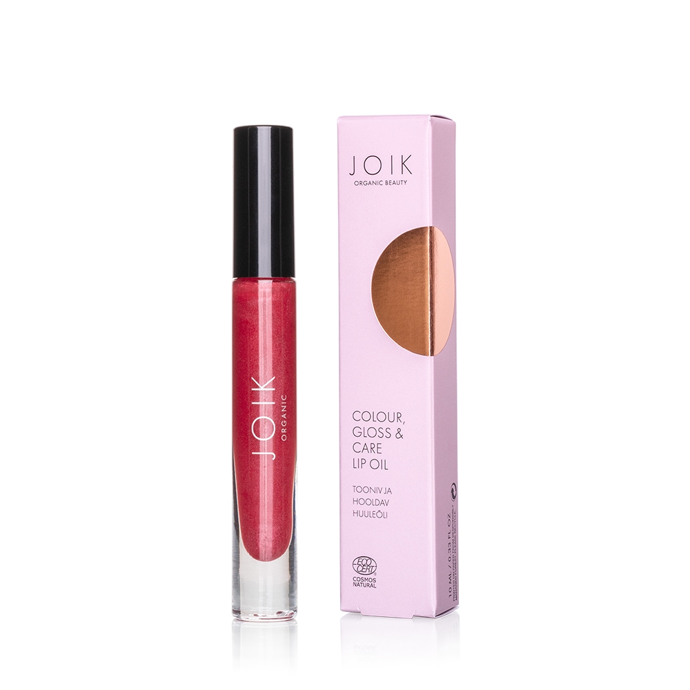 JOIK ORGANIC HUULEÕLI TOONIV JA HOOLDAV 02 RASBERRY SORBET 10ML - Tootepilt 2