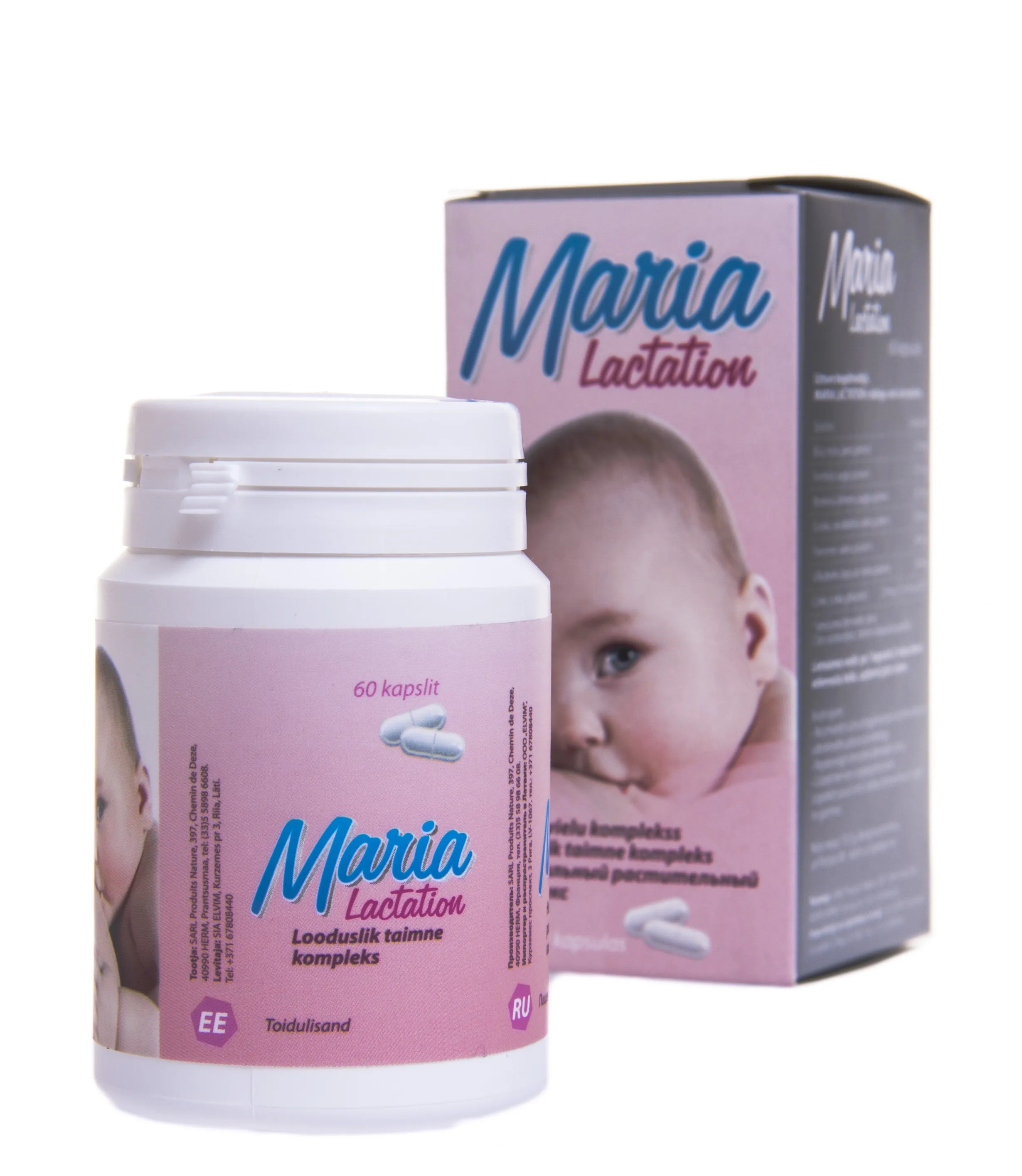 MARIA LACTATION KAPSLID N60 - Tootepilt 