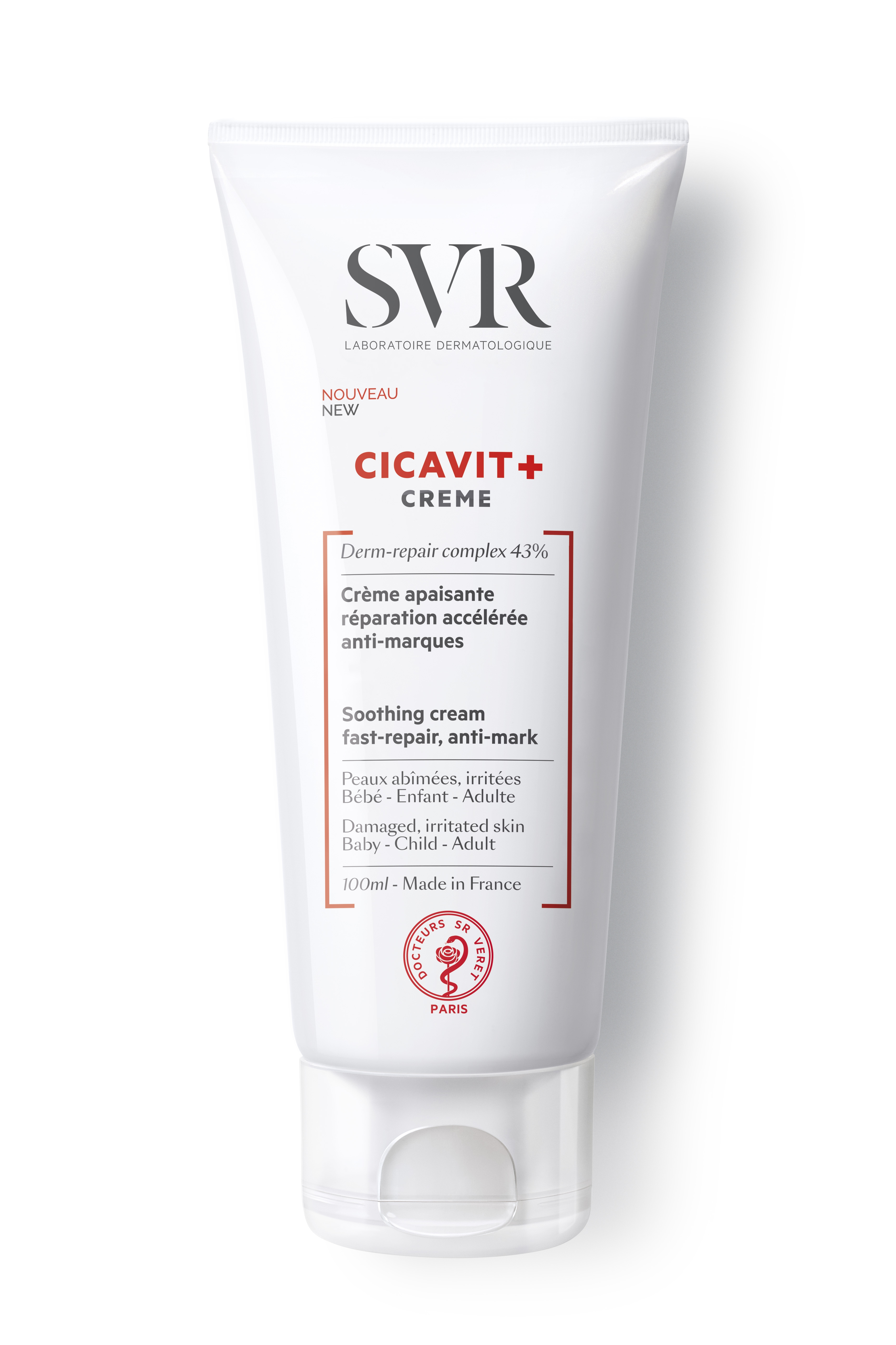 SVR CICAVIT+ NAHKA TAASTAV KREEM 100ML - Tootepilt 