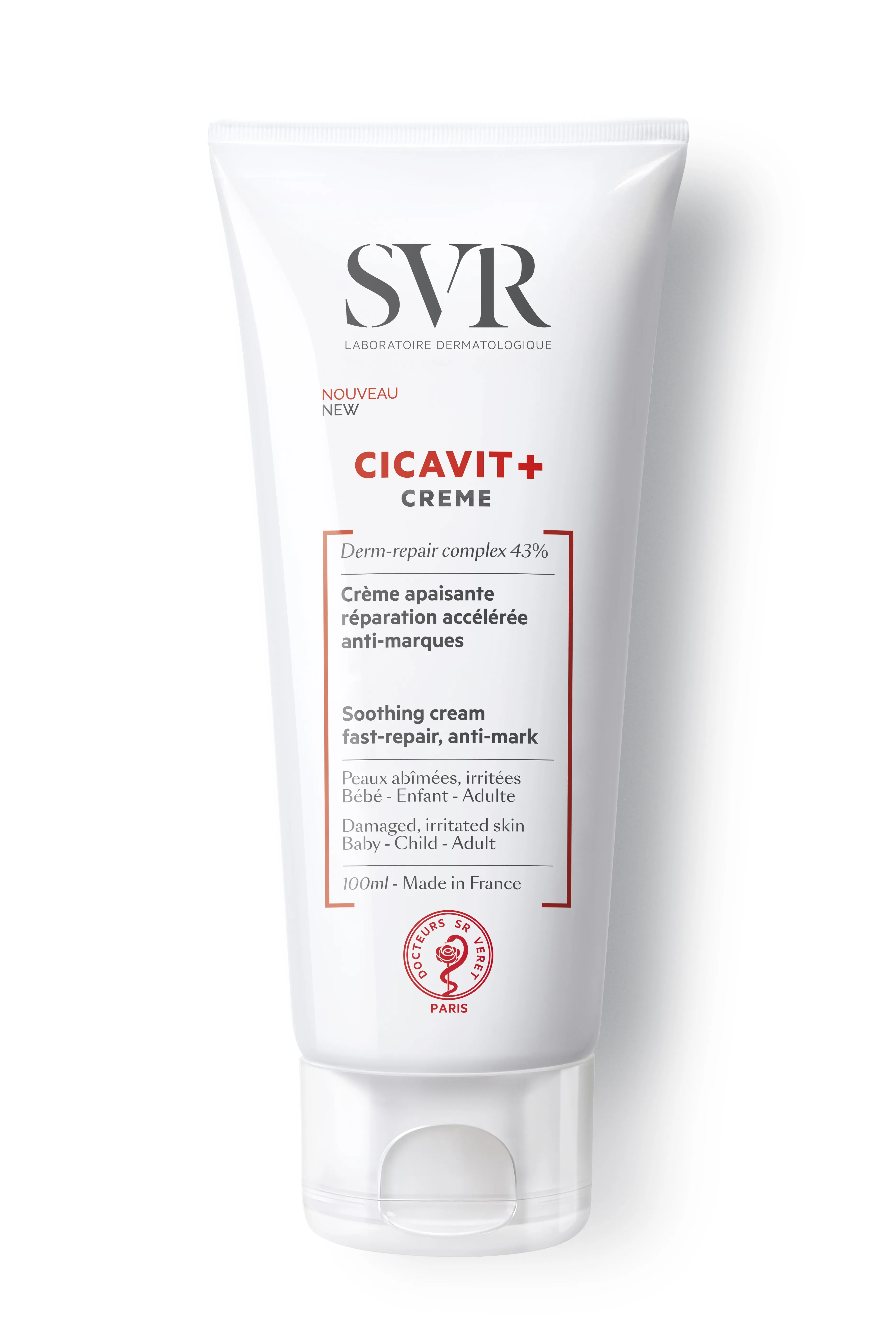 SVR CICAVIT+ NAHKA TAASTAV KREEM 100ML - Tootepilt 