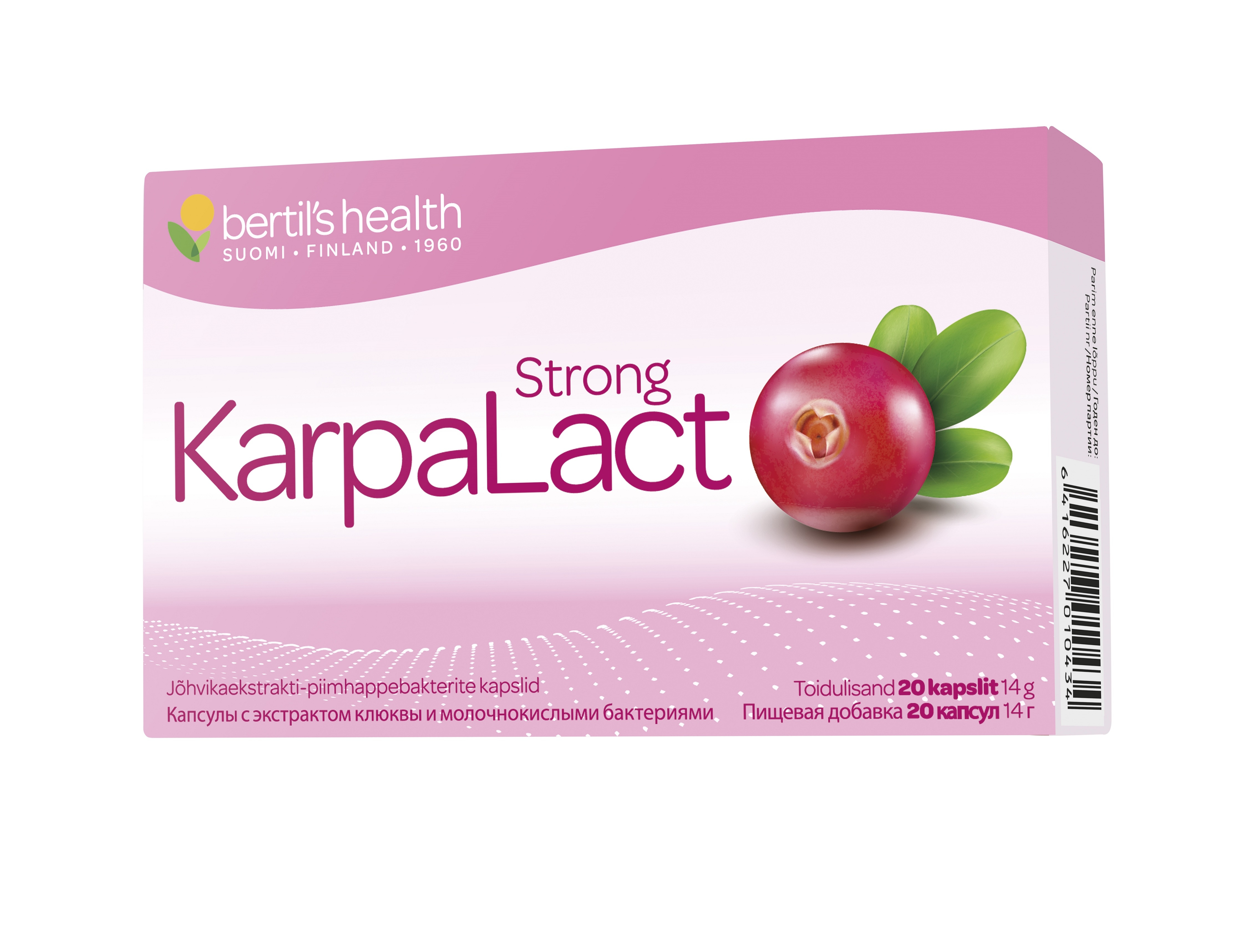 KARPALACT STRONG CAPS N20 JÕHVIKAD+PIIMHAPPEBAKTERID - Tootepilt 2