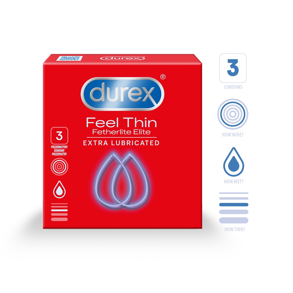 DUREX KONDOOMID FEEL THIN N3 - Tootepilt 