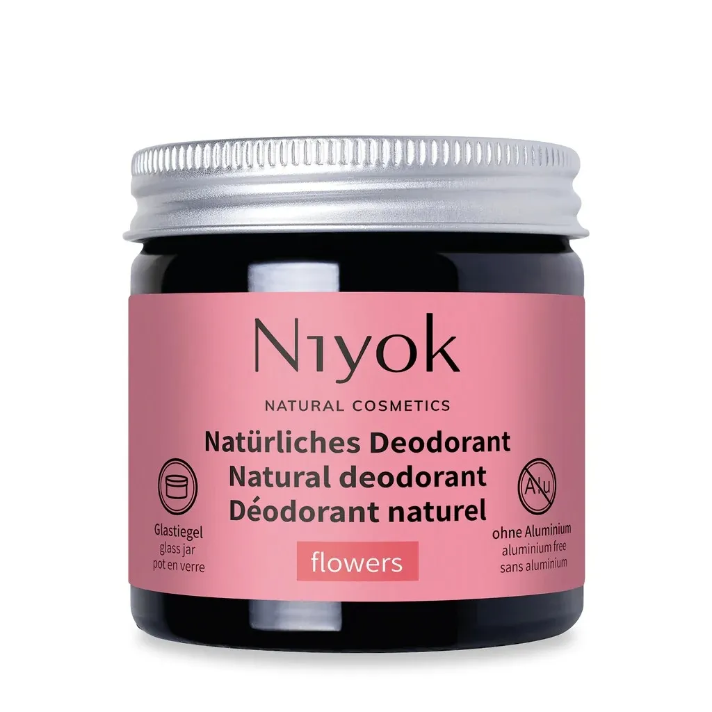 NIYOK KREEMDEODORANT FLOWERS 40ML - Tootepilt 