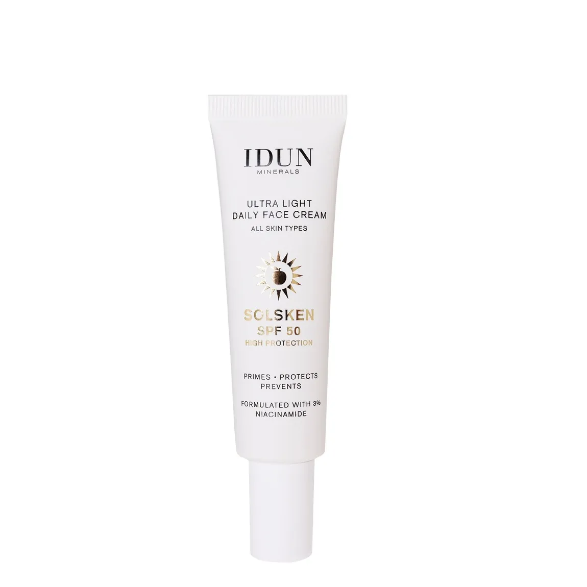 IDUN PÄEVAKREEM SPF50 SOLSKEN 30ML - Tootepilt 