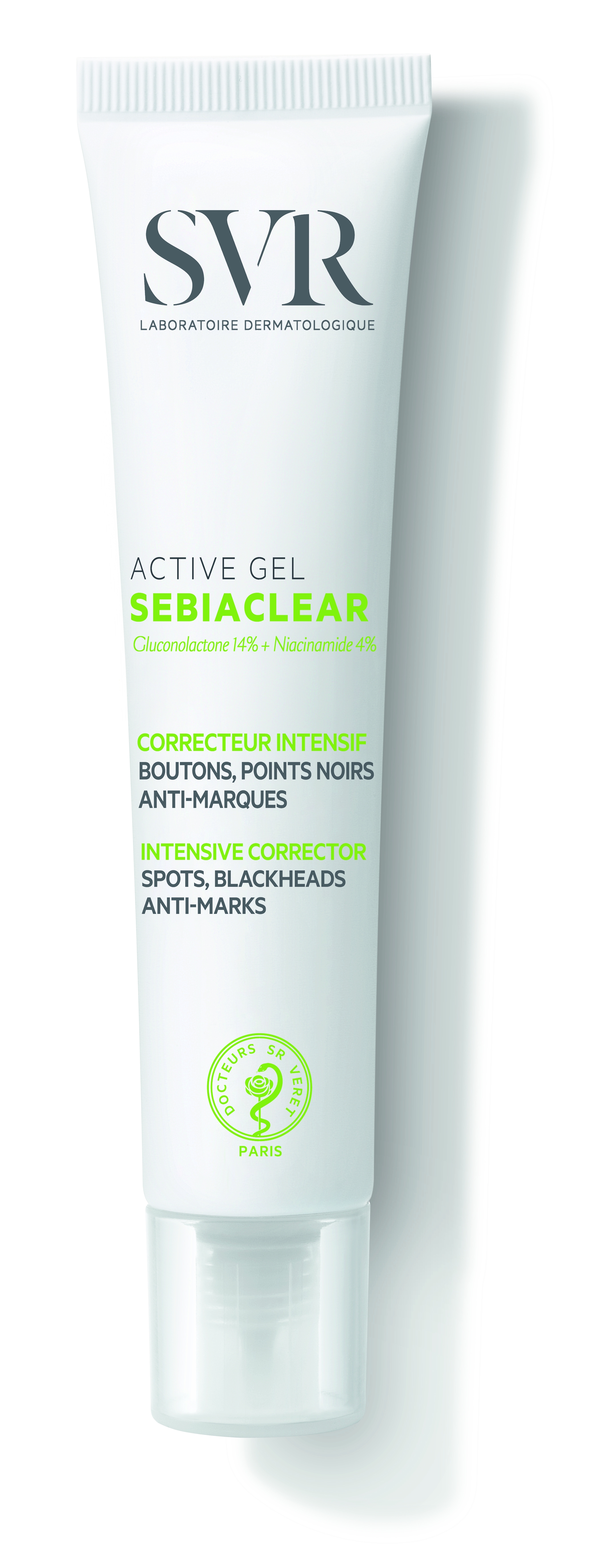 SVR SEBIACLEAR+ AKTIIVGEEL RASUSELE NAHALE 40ML - Tootepilt 