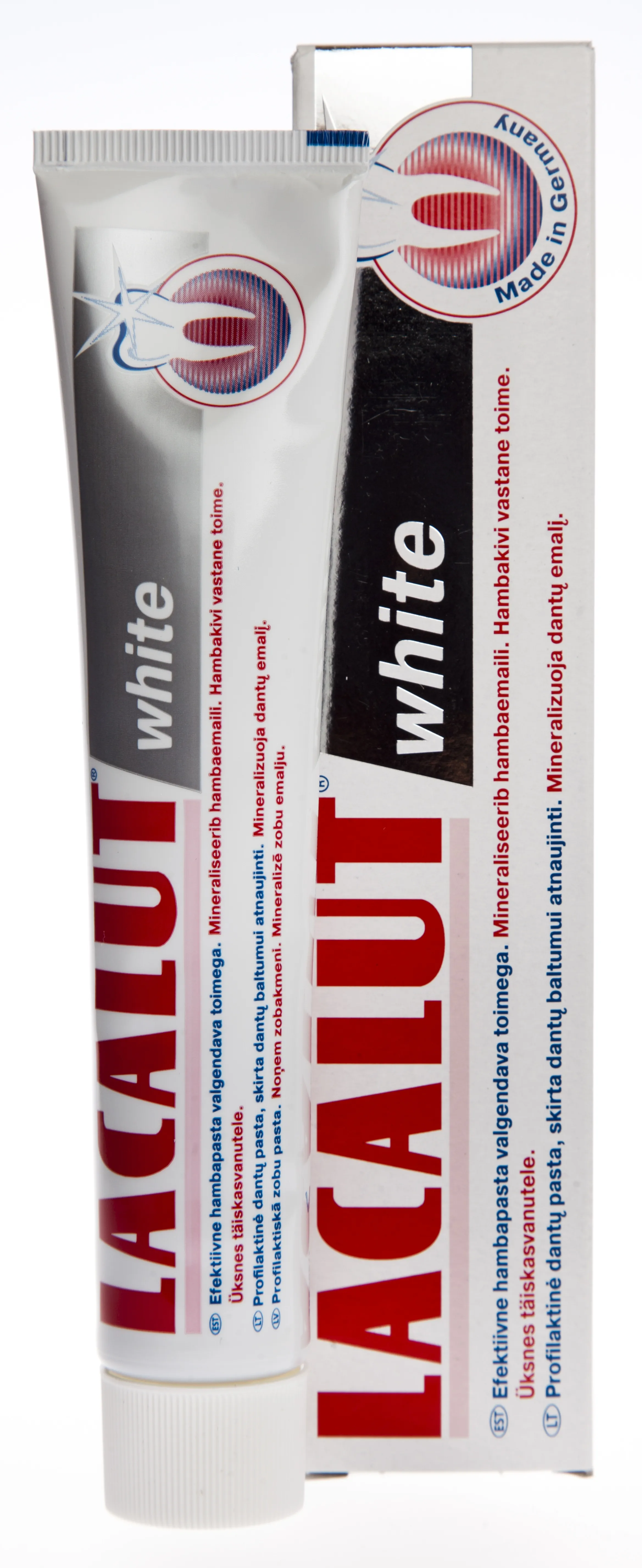 LACALUT HAMBAPASTA WHITE 75ML - Tootepilt 