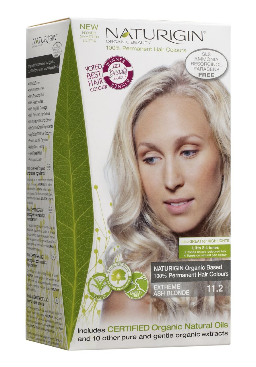 NATURIGIN JUUKSEVÄRV EXTREME ASH BLONDE 11,20 - Tootepilt 
