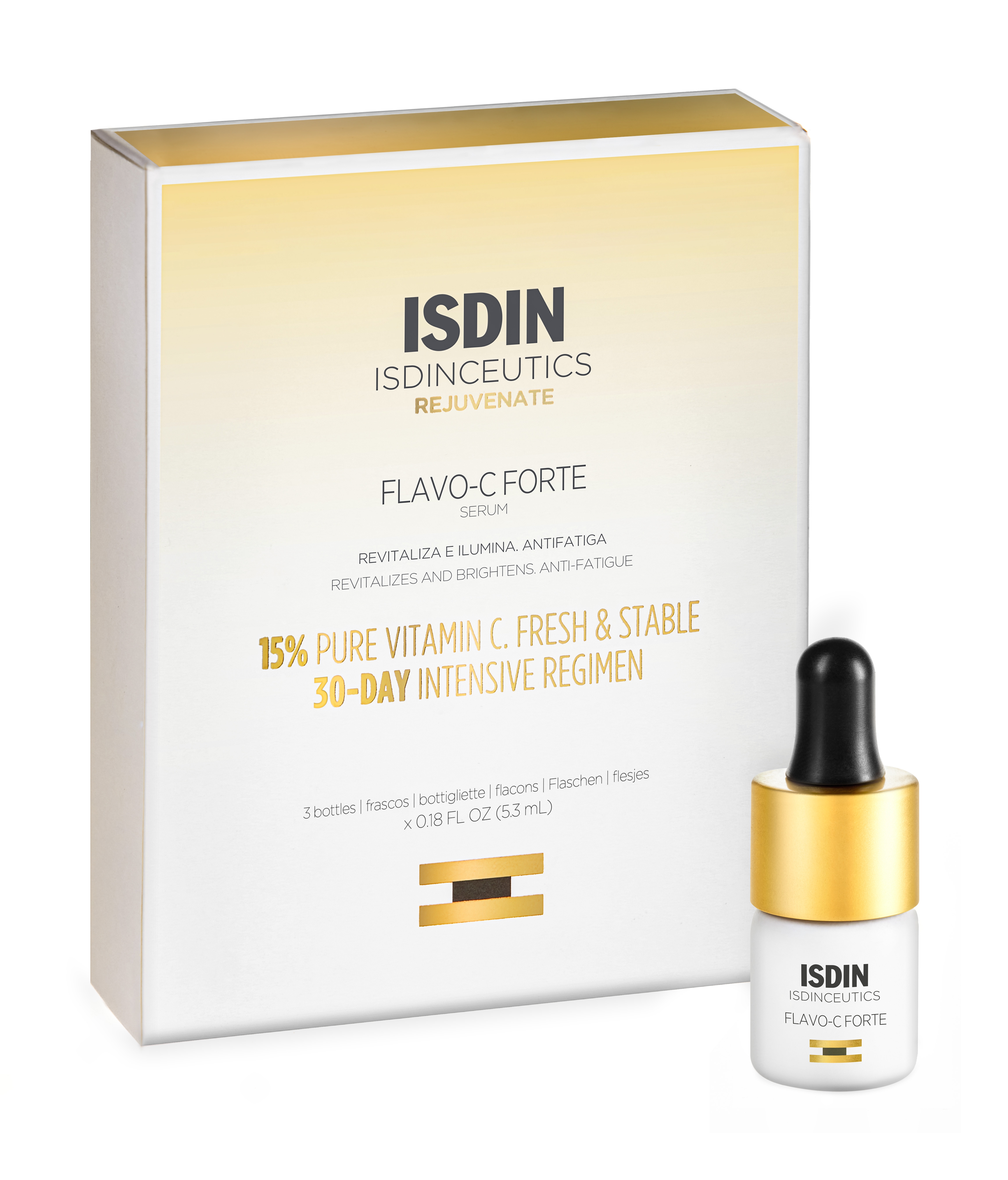 ISDIN FLAVO-C FORTE SEERUM C-VITAMIINIGA 5,3ML N3 - Tootepilt 