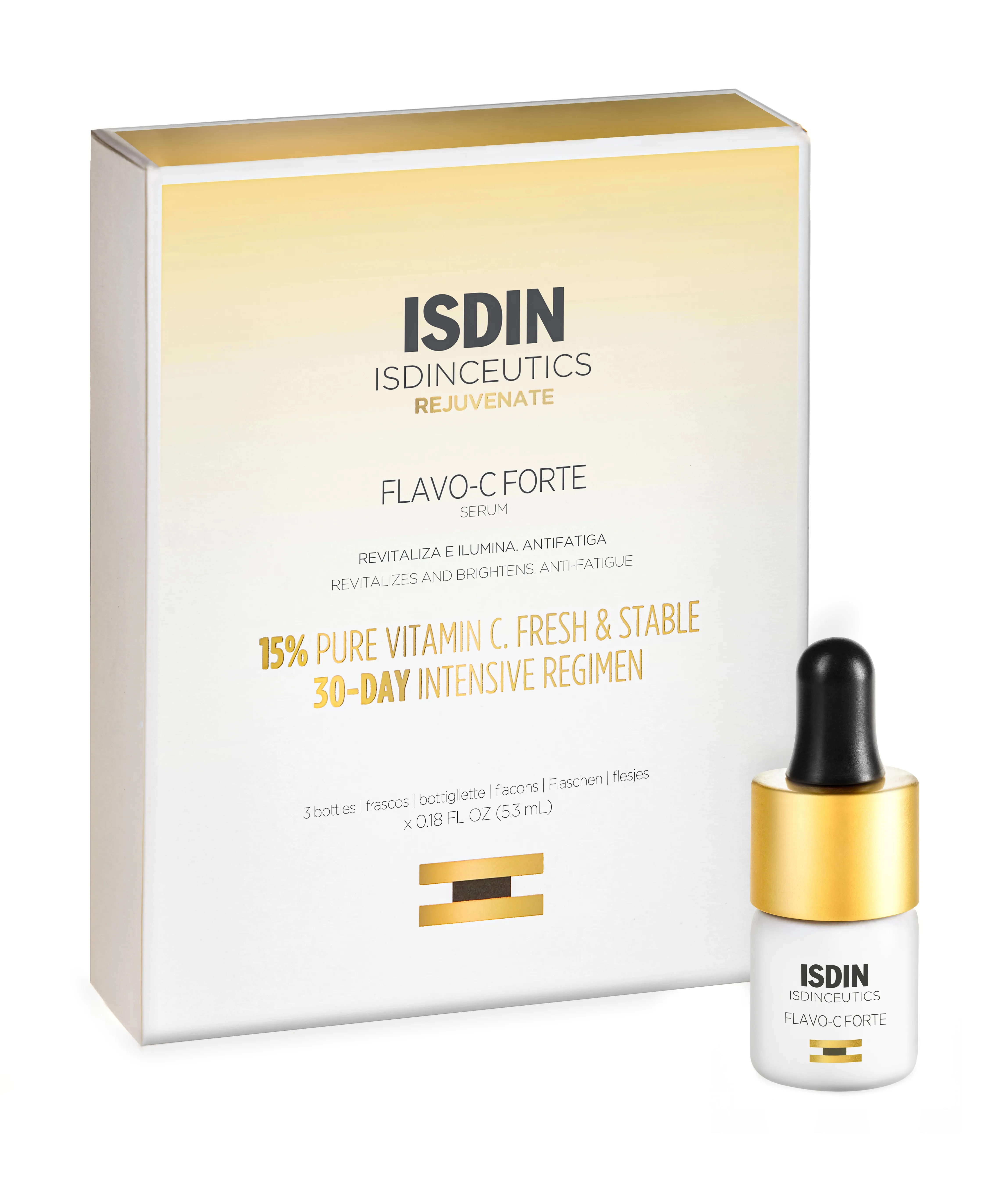 ISDIN FLAVO-C FORTE SEERUM C-VITAMIINIGA 5,3ML N3 - Tootepilt 