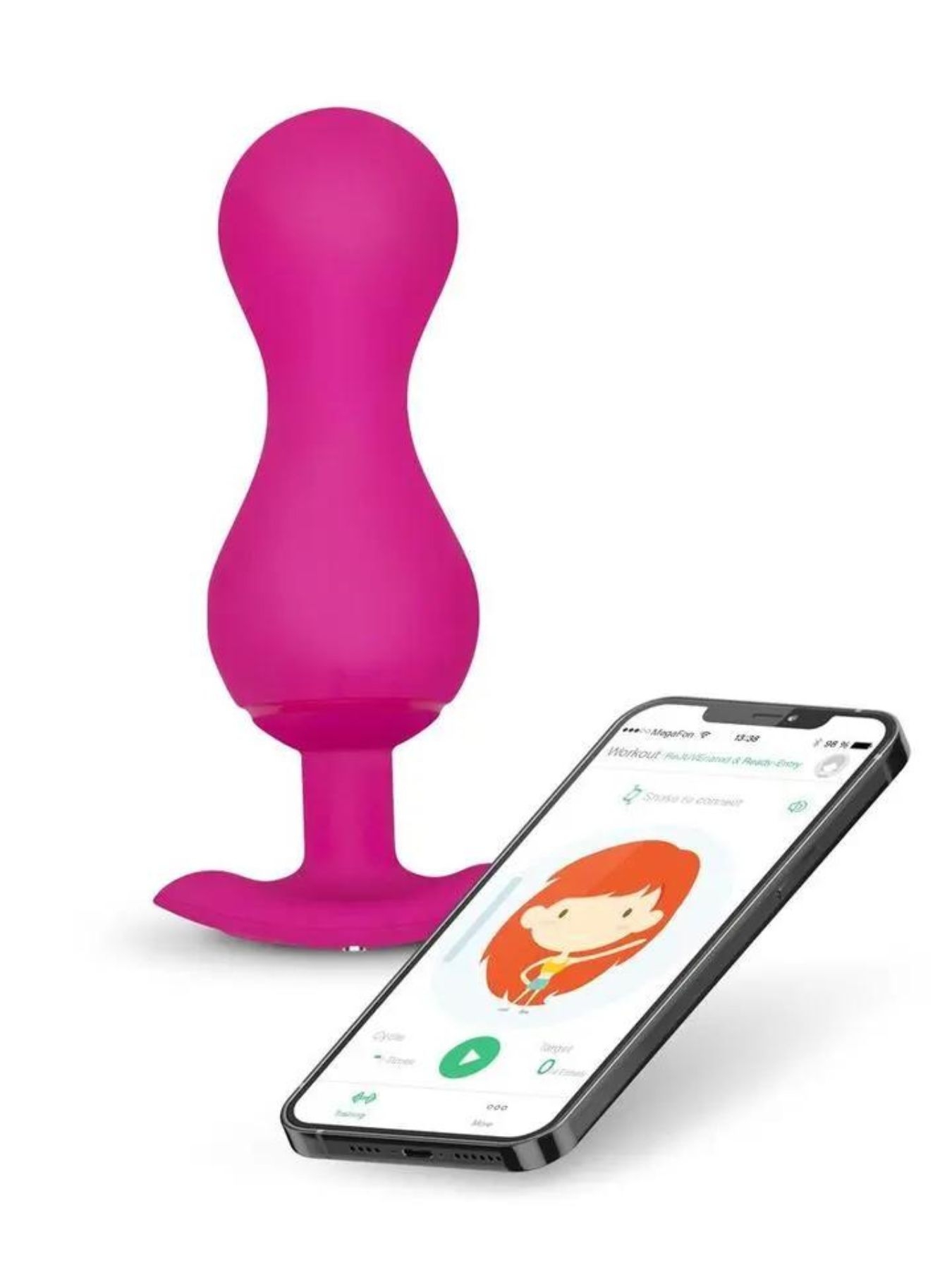 GVIBE GBALLS VAAGNAPÕHJALIHASTE TREENINGSEADE ÄPIGA - Tootepilt 