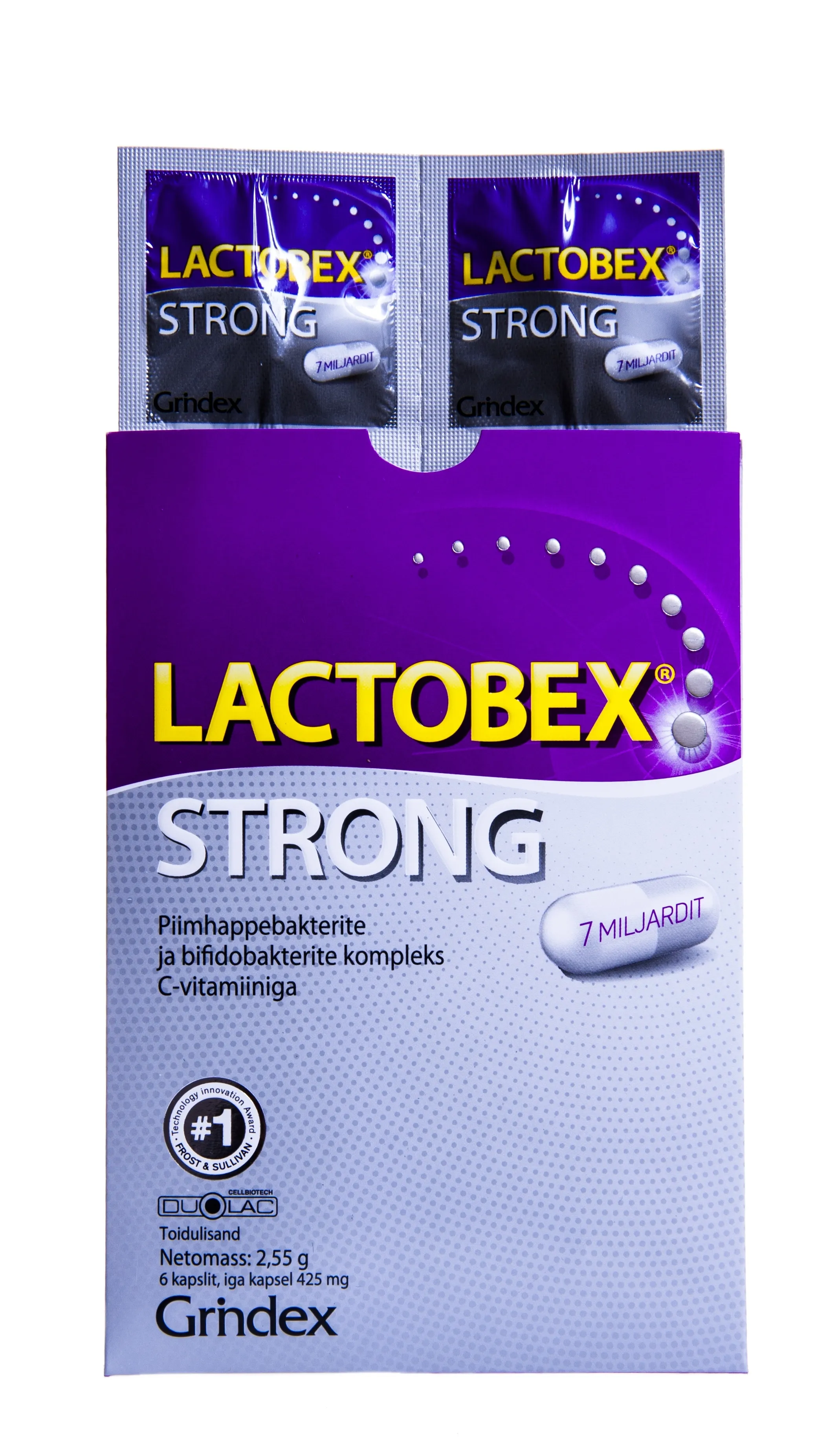 LACTOBEX STRONG KAPSLID 425MG N6 - Tootepilt 
