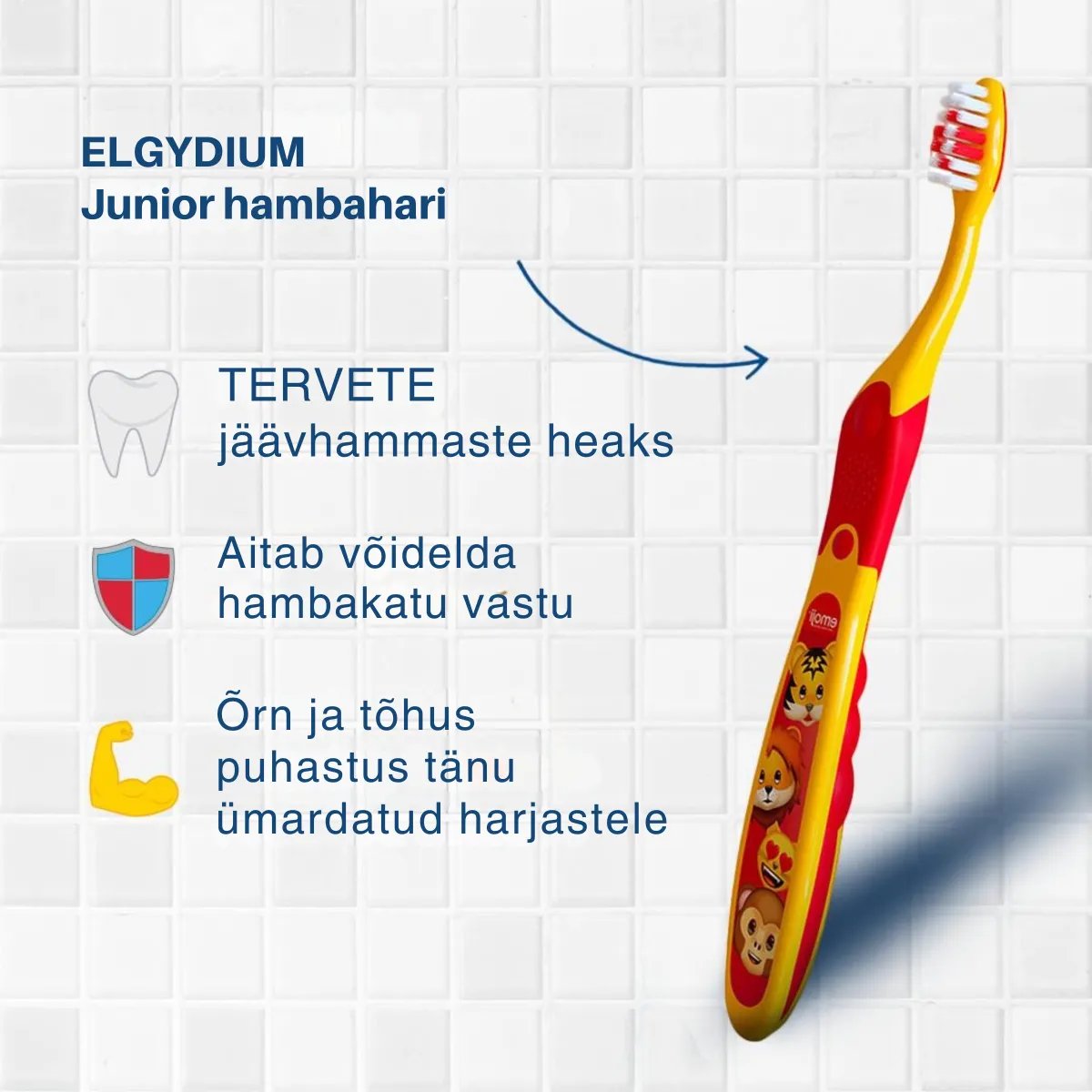 ELGYDIUM HAMBAHARI JUNIOR EMOJI - Tootepilt 1