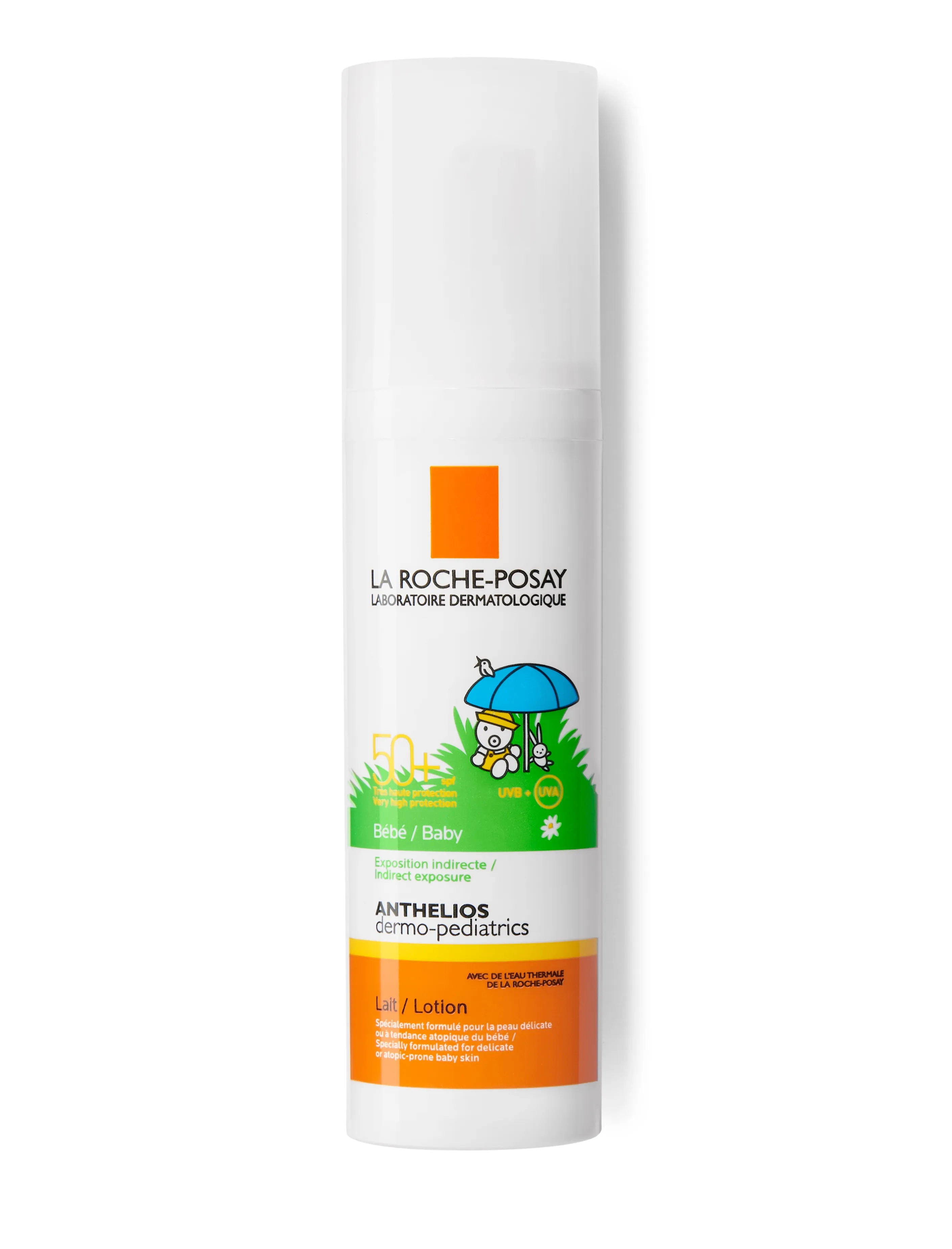 LA ROCHE-POSAY ANTHELIOS PÄIKESEKAITSEPIIM BEEBIDELE SPF50+ 50ML - Tootepilt 