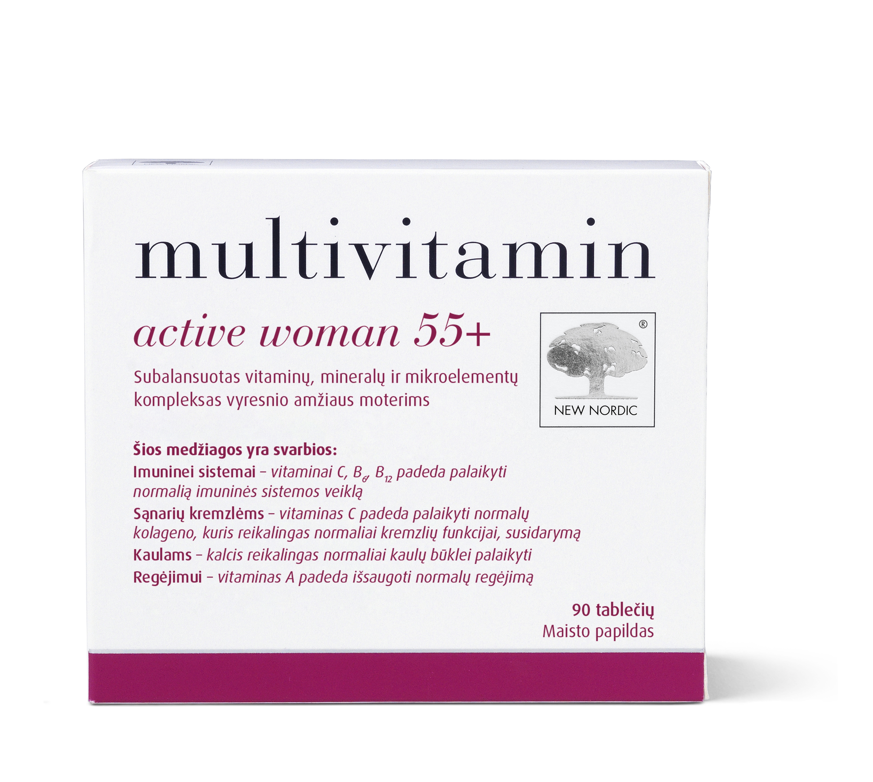 NEW NORDIC MULTI ACTIVE WOMAN 55+ TBL N90 - Tootepilt 