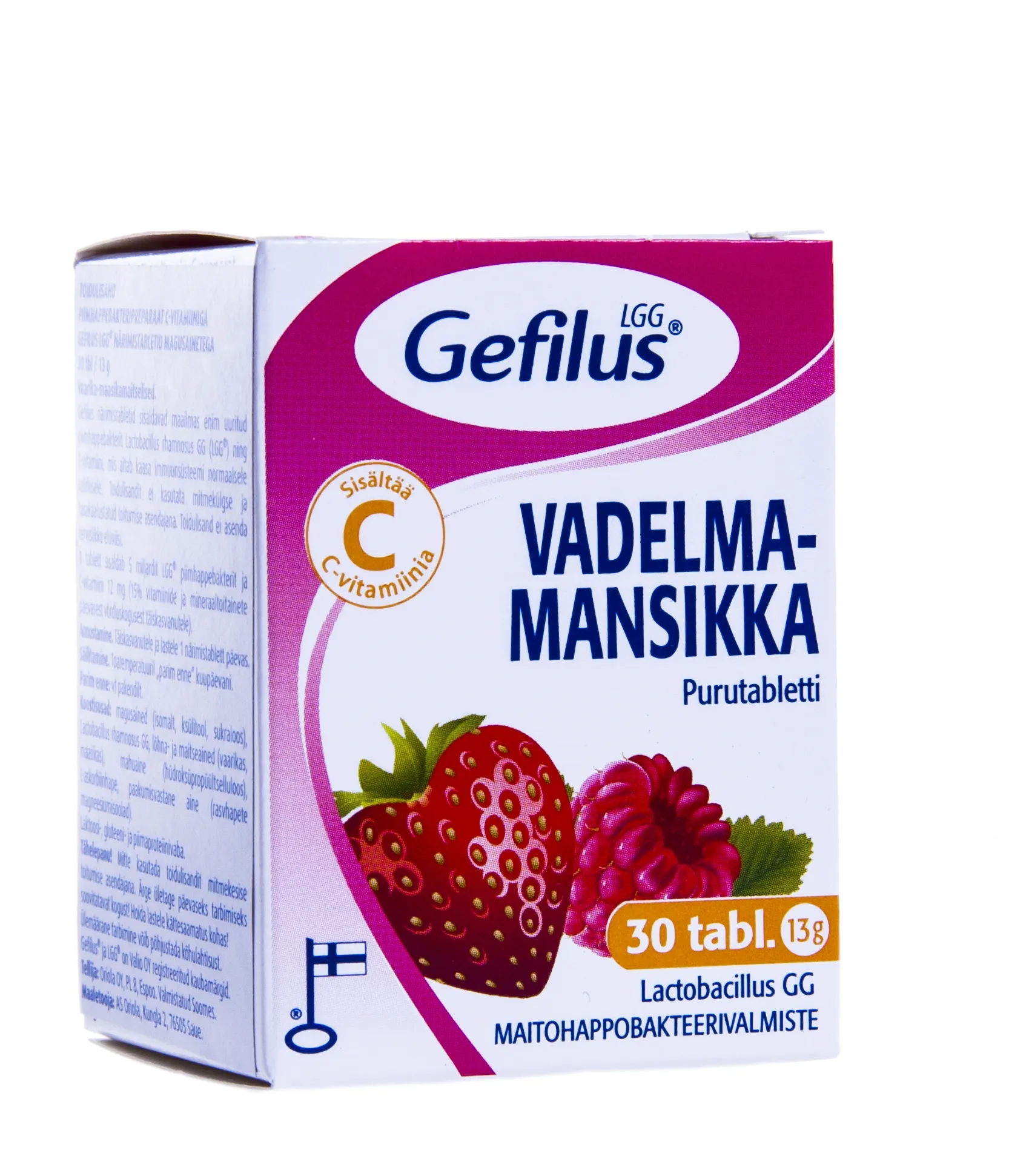 GEFILUS LGG NÄRIMISTBL N30 VAARIKA-MAASIKAMAITSELISED - Tootepilt 