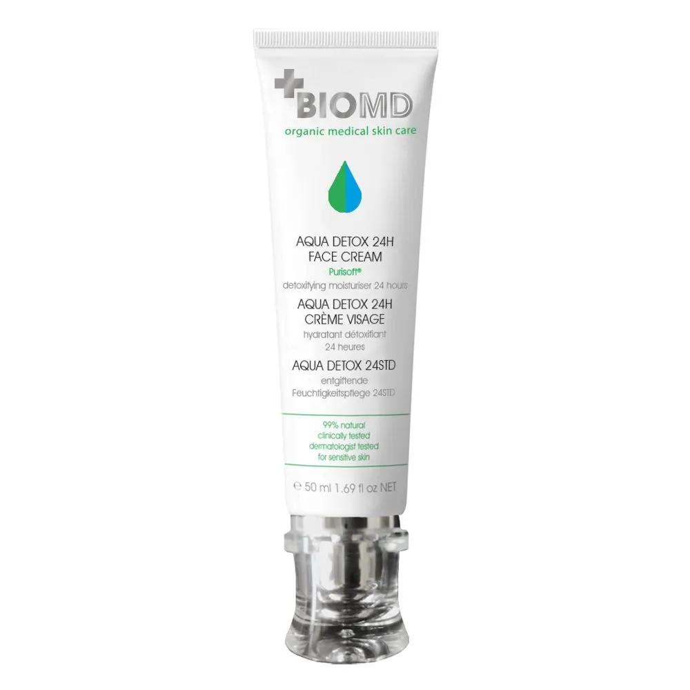 BIOMD AQUA DETOX NÄOKREEM UUENDAV 50ML - Tootepilt 