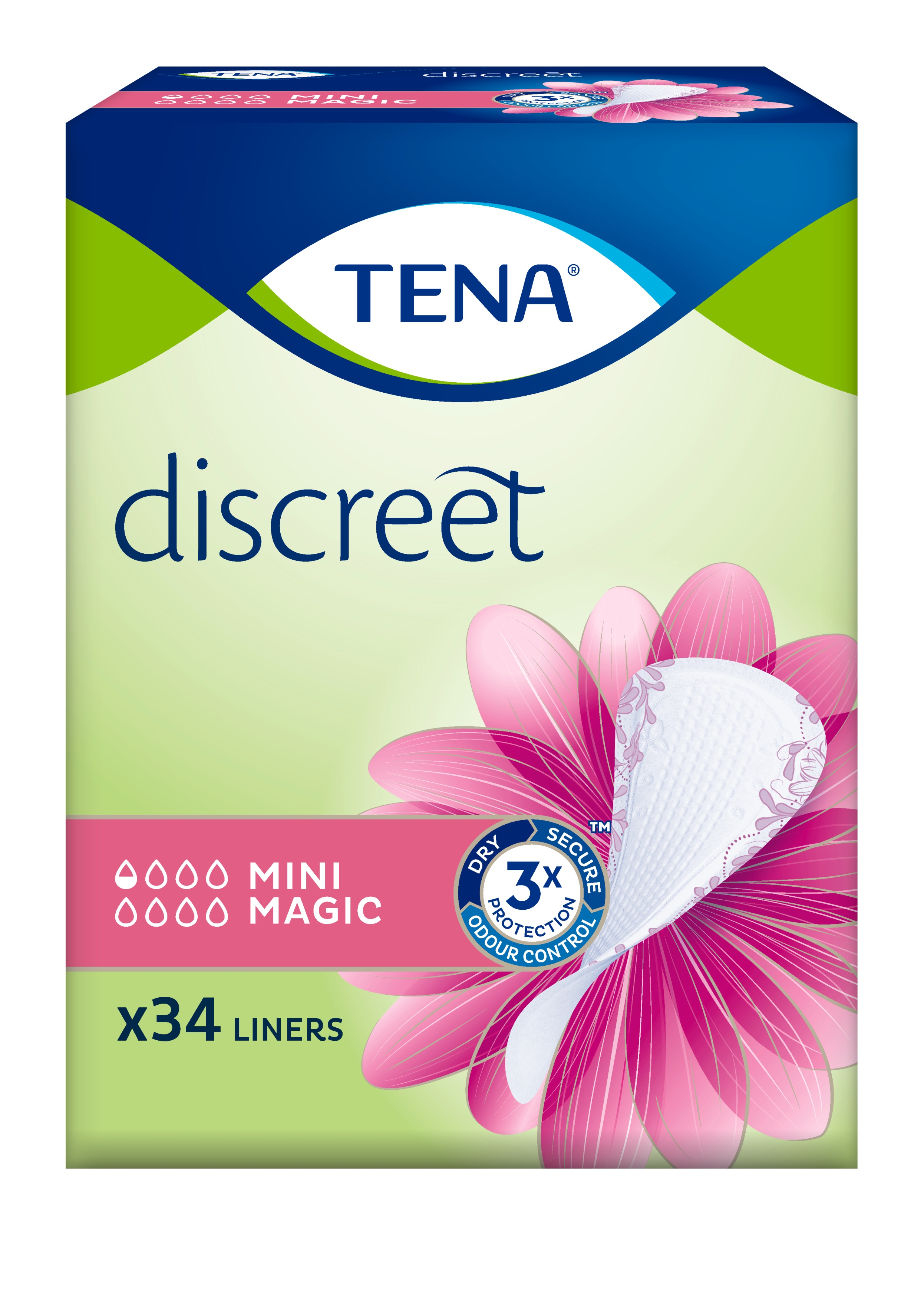 TENA DISCREET MINI MAGIC N34 - Tootepilt 