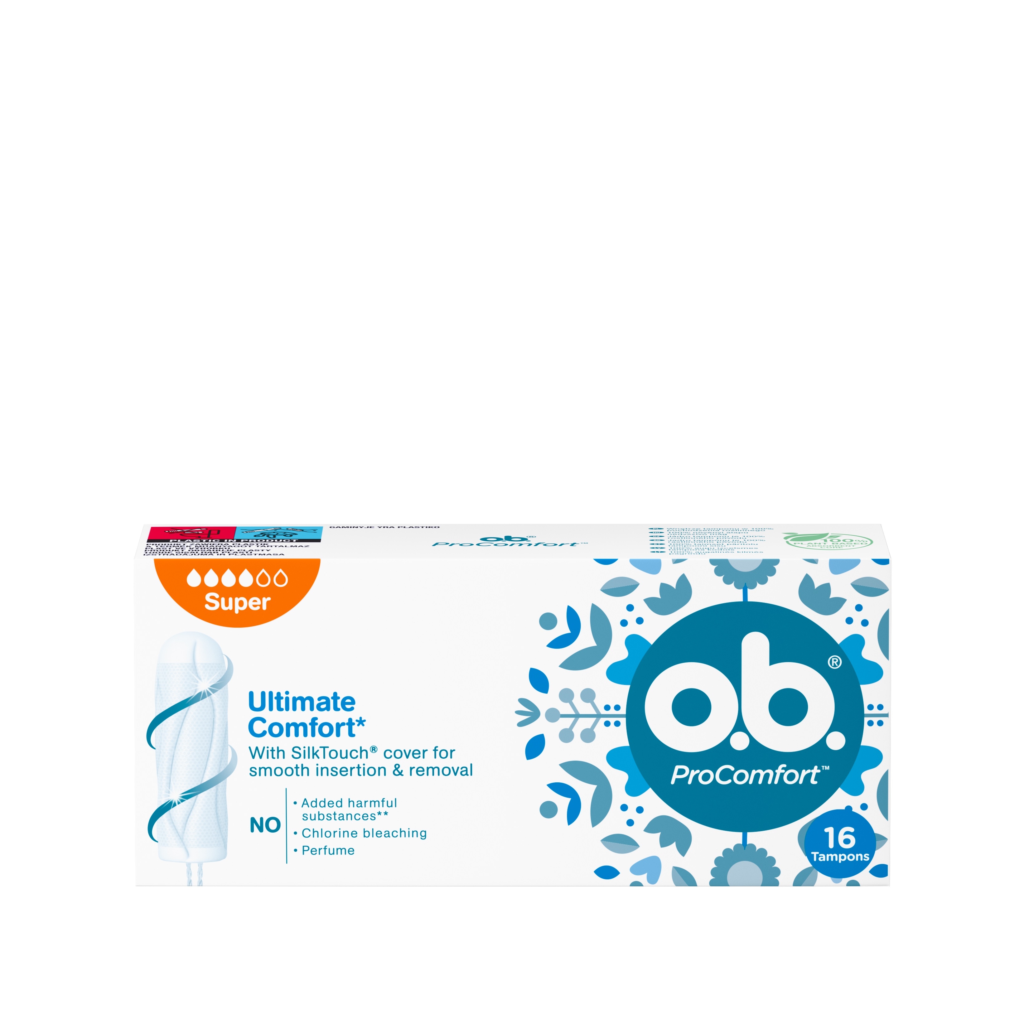 O.B. HÜG TAMPOONID PROCOMFORT SUPER N16 - Tootepilt 