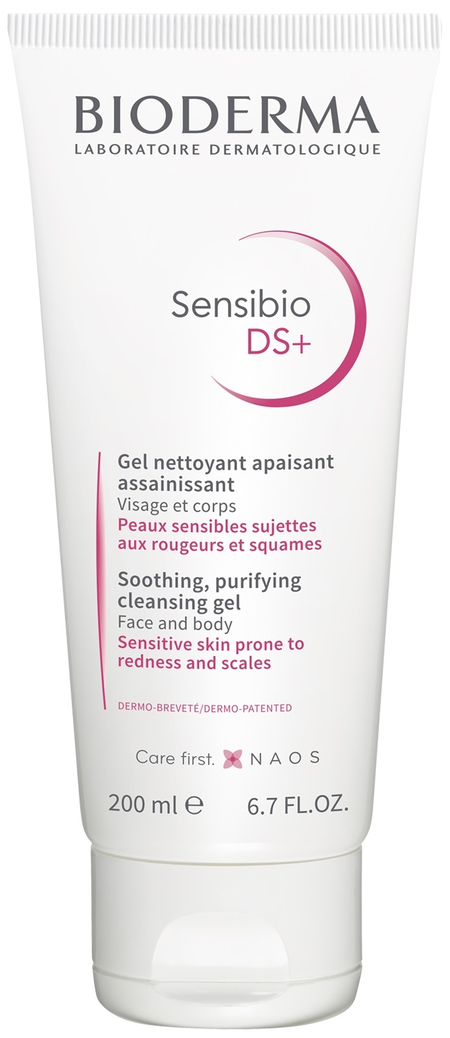 BIODERMA SENSIBIO DS+ PUHASTUSGEEL PUNETAVALE NAHALE 200ML - Tootepilt 