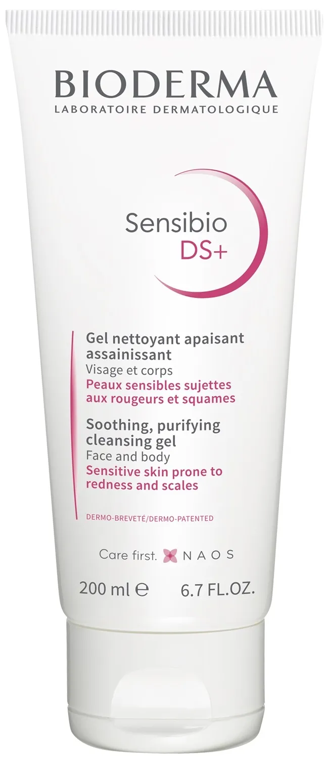 BIODERMA SENSIBIO DS+ PUHASTUSGEEL PUNETAVALE NAHALE 200ML - Tootepilt 