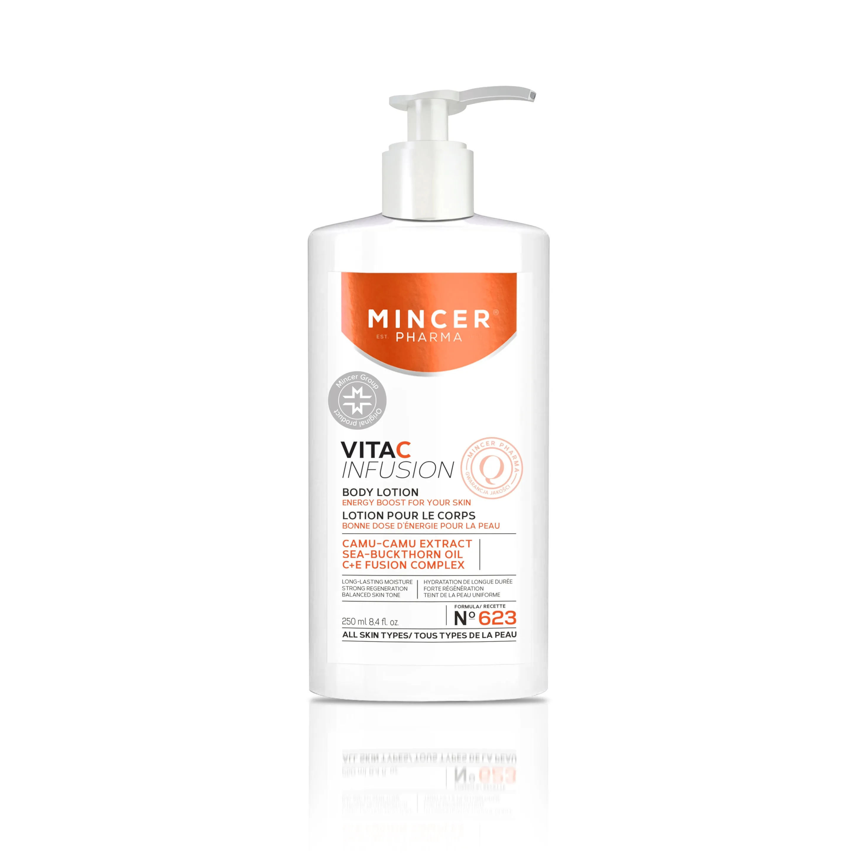 MINCER PHARMA VITA C INFUSION NIISUTAV KEHAPALSAM 250ML - Tootepilt 
