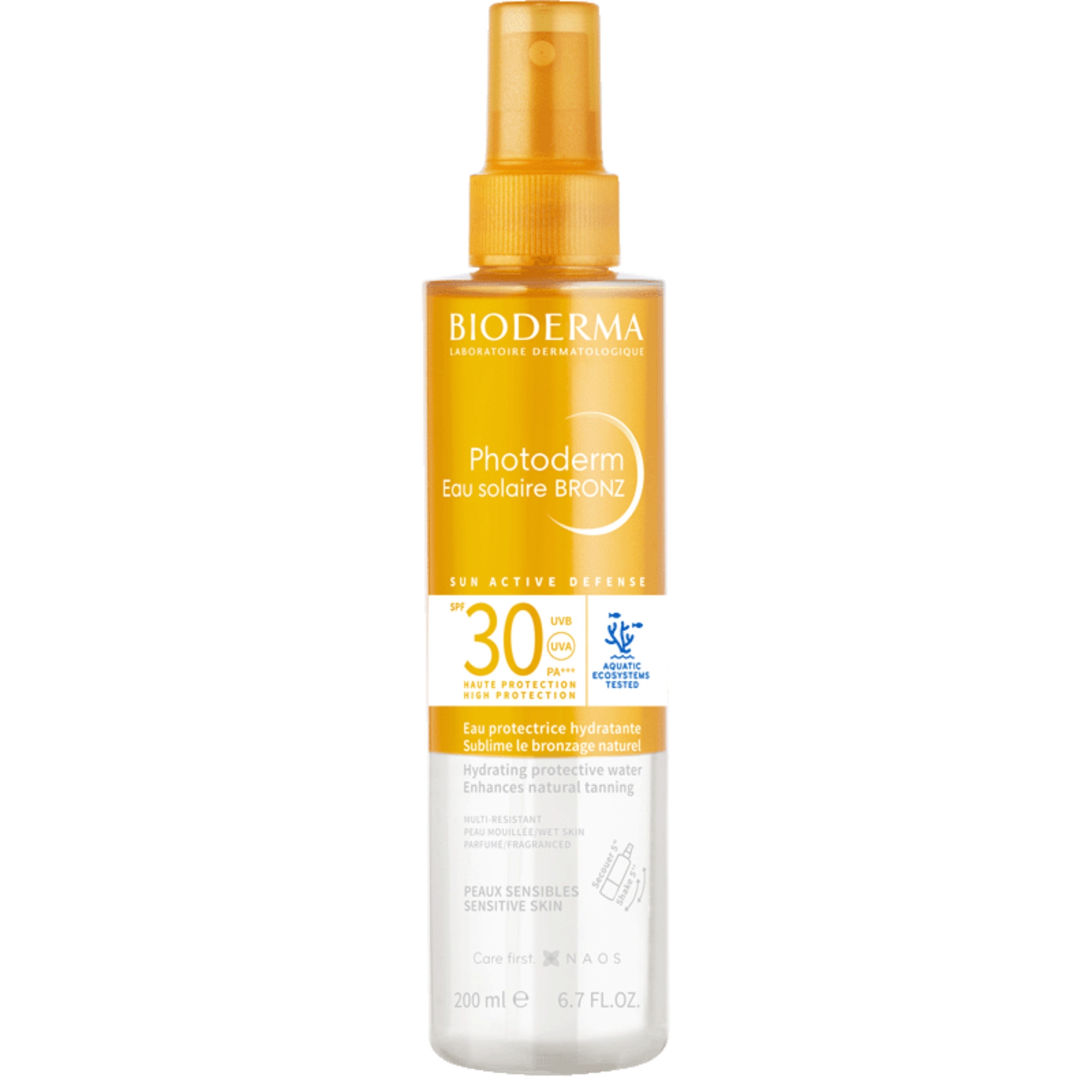 BIODERMA PHOTODERM PÄIKESEKAITSEVESI SPF30 200ML - Tootepilt 